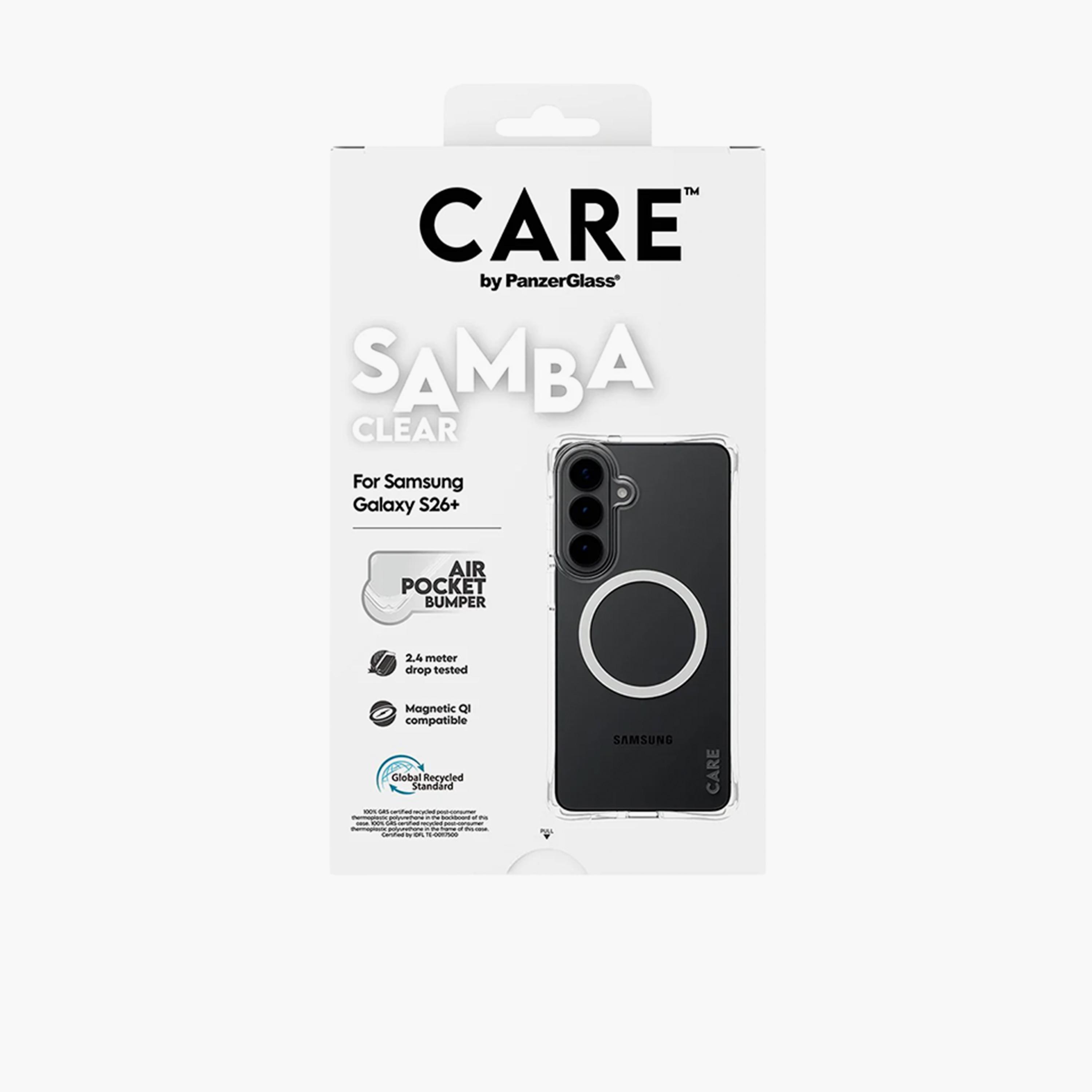 PanzerGlass CARE Samba Case with White Qi Samsung Galaxy S26 Plus - Clear-electronics-accessories-mobileaccesories-image-4