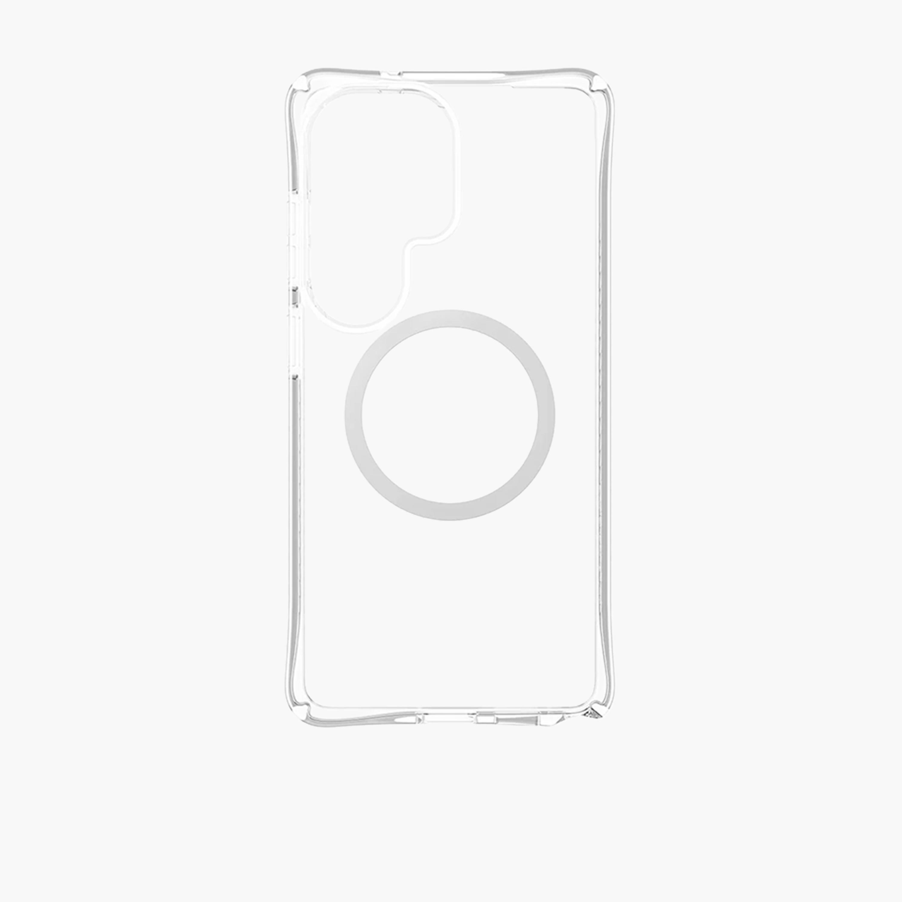 بانزر غلاس - حافظة كير سامبا تقنية Qi البيضاء لهاتف سامسونج جالاكسي S26 ألترا - شفاف-electronics-accessories-mobileaccesories-image-3