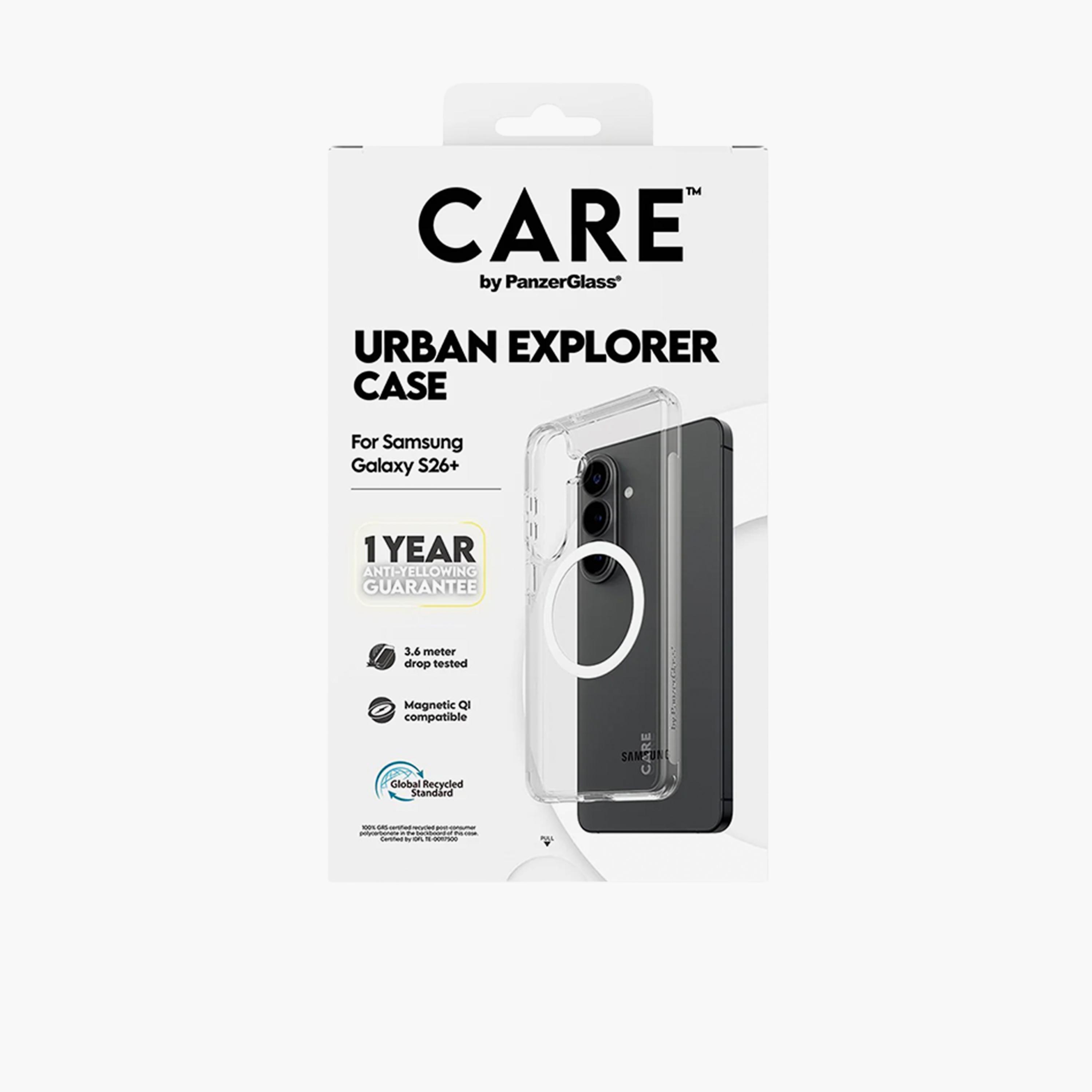 PanzerGlass CARE Urban Explorer Case with White Qi Samsung Galaxy S26 Plus - Clear-electronics-accessories-mobileaccesories-image-4