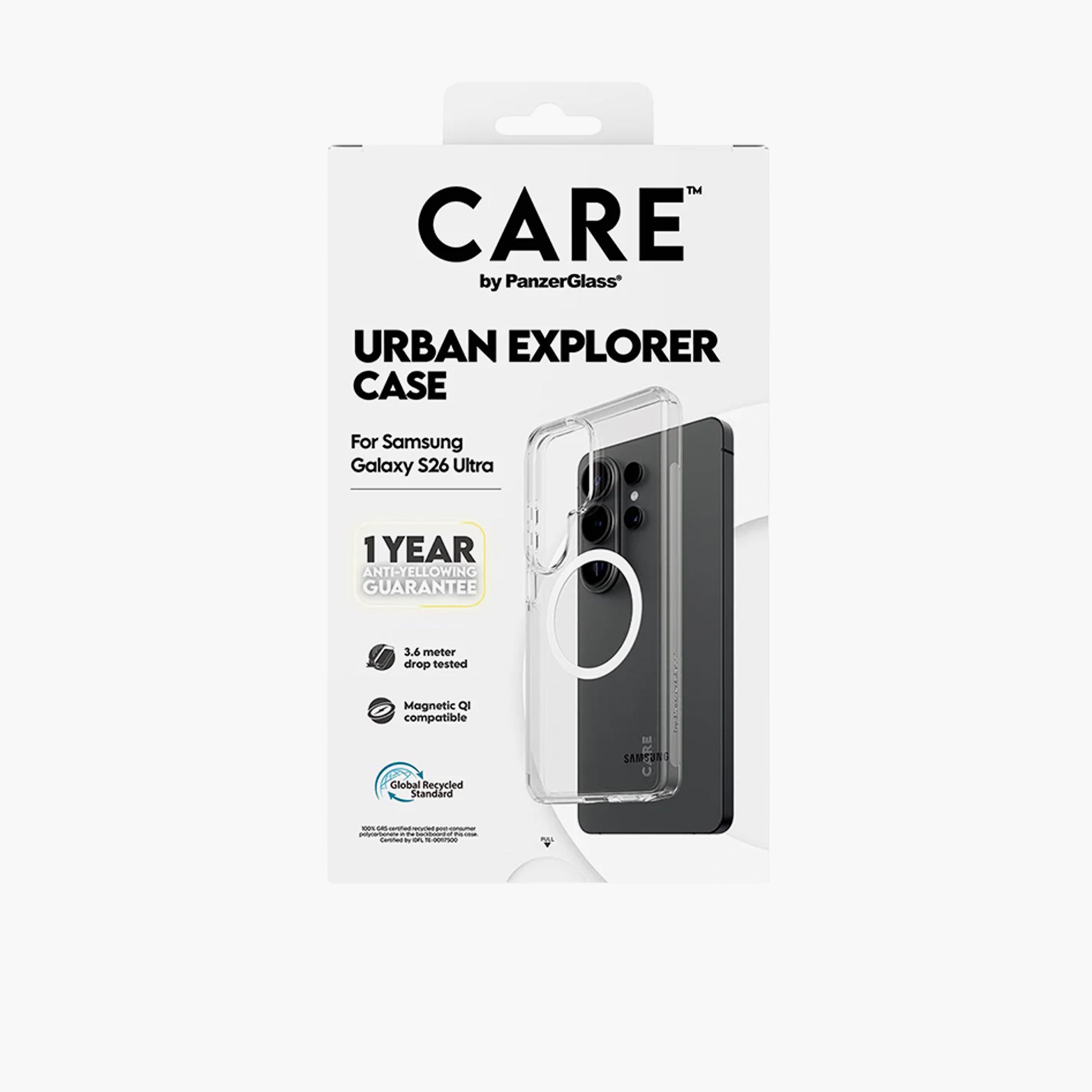 PanzerGlass CARE Urban Explorer Case with White Qi Samsung Galaxy S26 Ultra - Clear-electronics-accessories-mobileaccesories-image-4