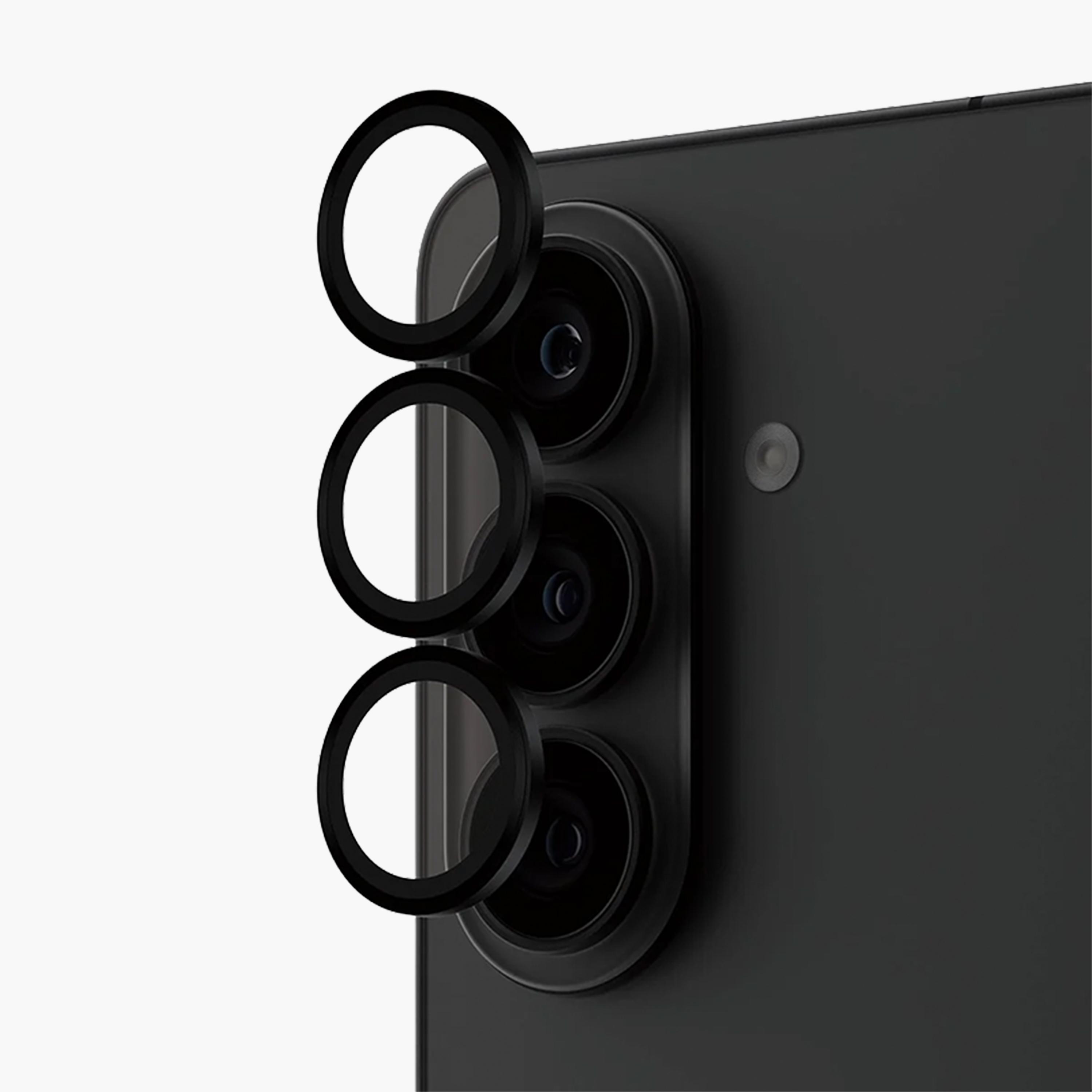 PanzerGlass Hoops Camera Lens Protector Black Frame Samsung Galaxy S26/S26 Plus - Clear-electronics-accessories-mobileaccesories-image-3