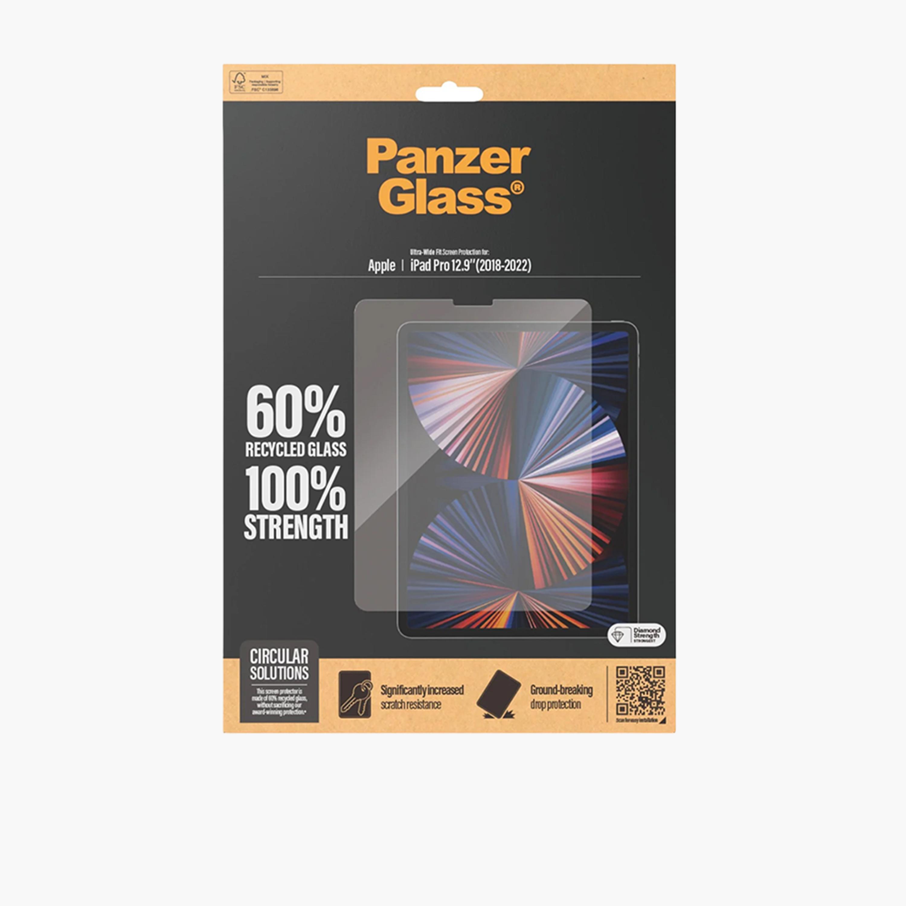 PanzerGlass Screen Protector iPad Pro 12.9" 2018-2022 Ultra Wide Fit - Clear-electronics-accessories-mobileaccesories-image-4