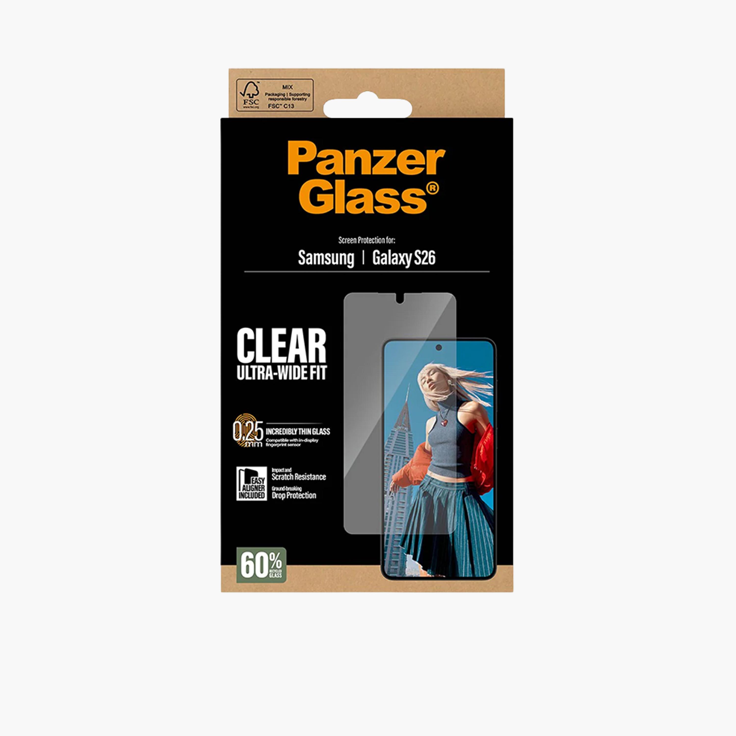 PanzerGlass Screen Protector Ultra-Wide-Fit with EasyAligner Samsung Galaxy S26 - Clear-electronics-accessories-mobileaccesories-image-5