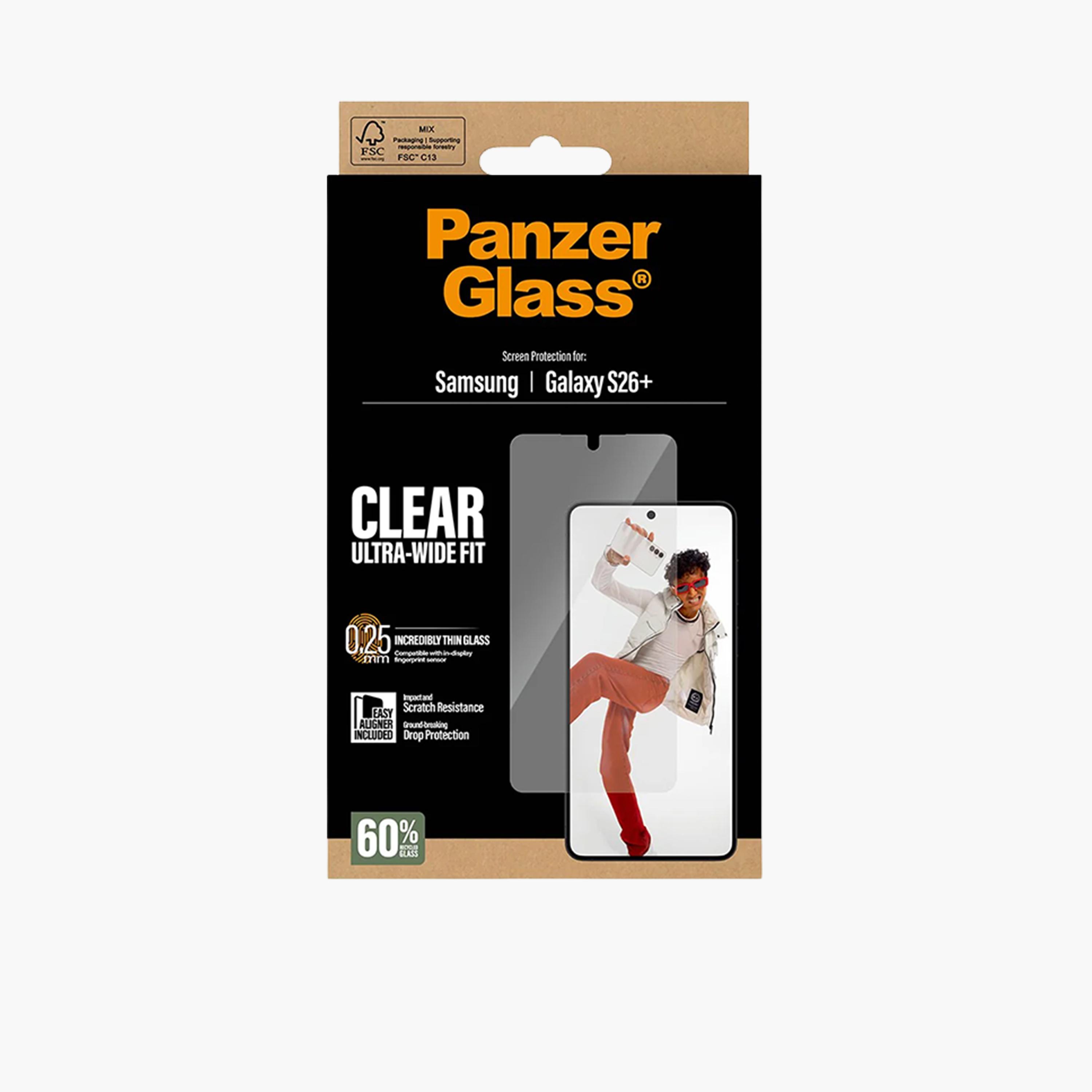 PanzerGlass Screen Protector Ultra-Wide-Fit with EasyAligner Samsung Galaxy S26 Plus - Clear-electronics-accessories-mobileaccesories-image-5