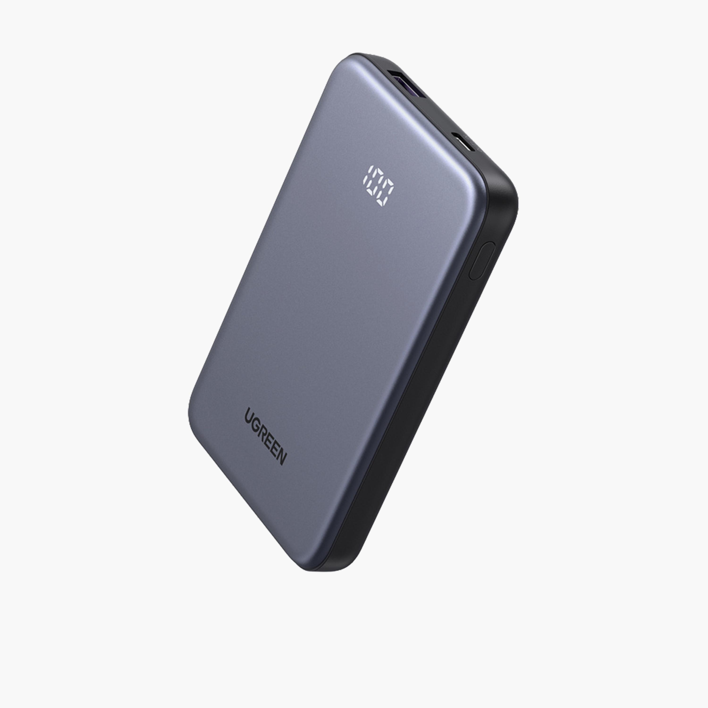 Ugreen Power Bank USB-C and USB Ports 10000mAh 20W - Gray-electronics-accessories-mobileaccesories-image-1