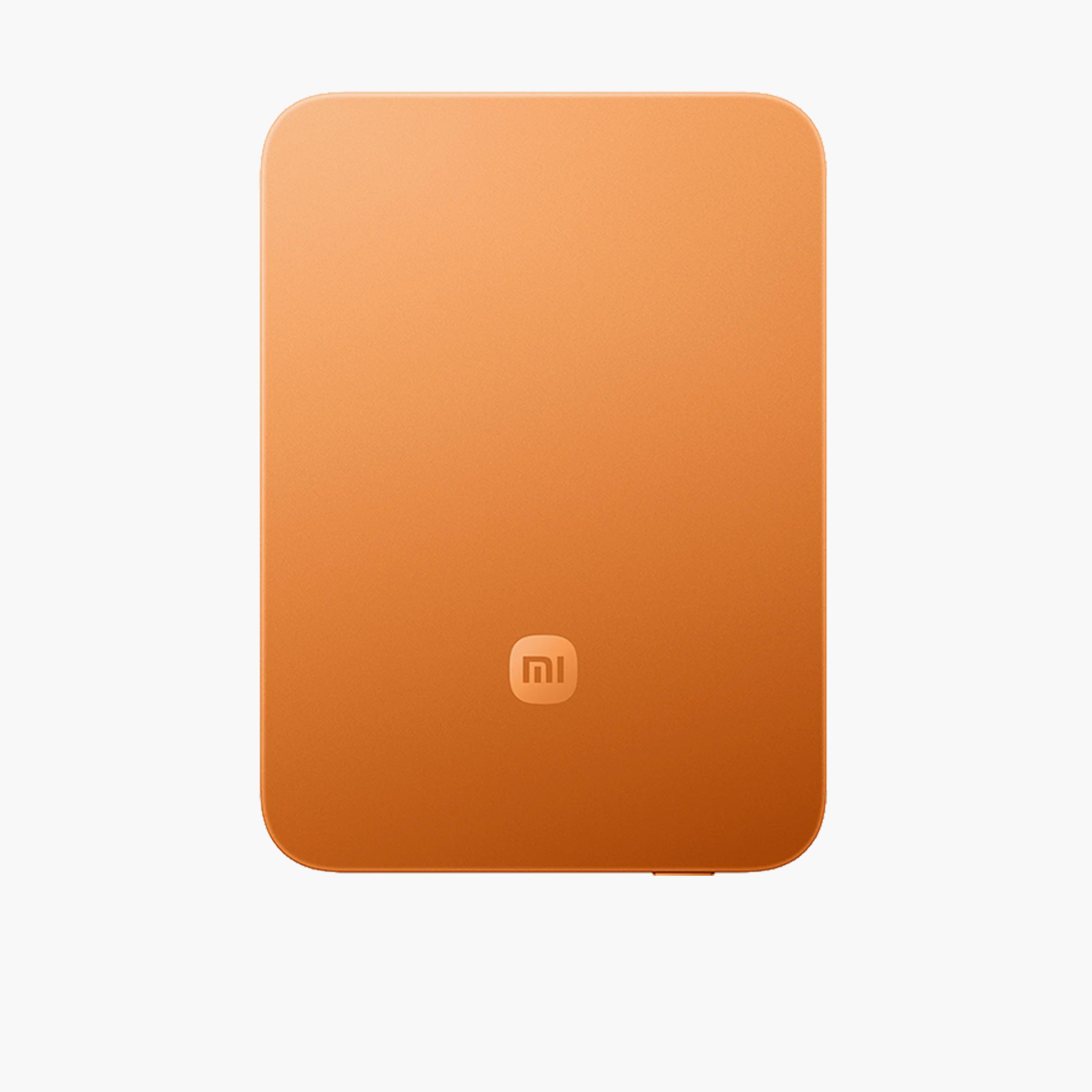 Xiaomi PowerBank UltraThin Magnetic 5000mAh 15W BHR0975GL - Orange-electronics-accessories-mobileaccesories-image-1