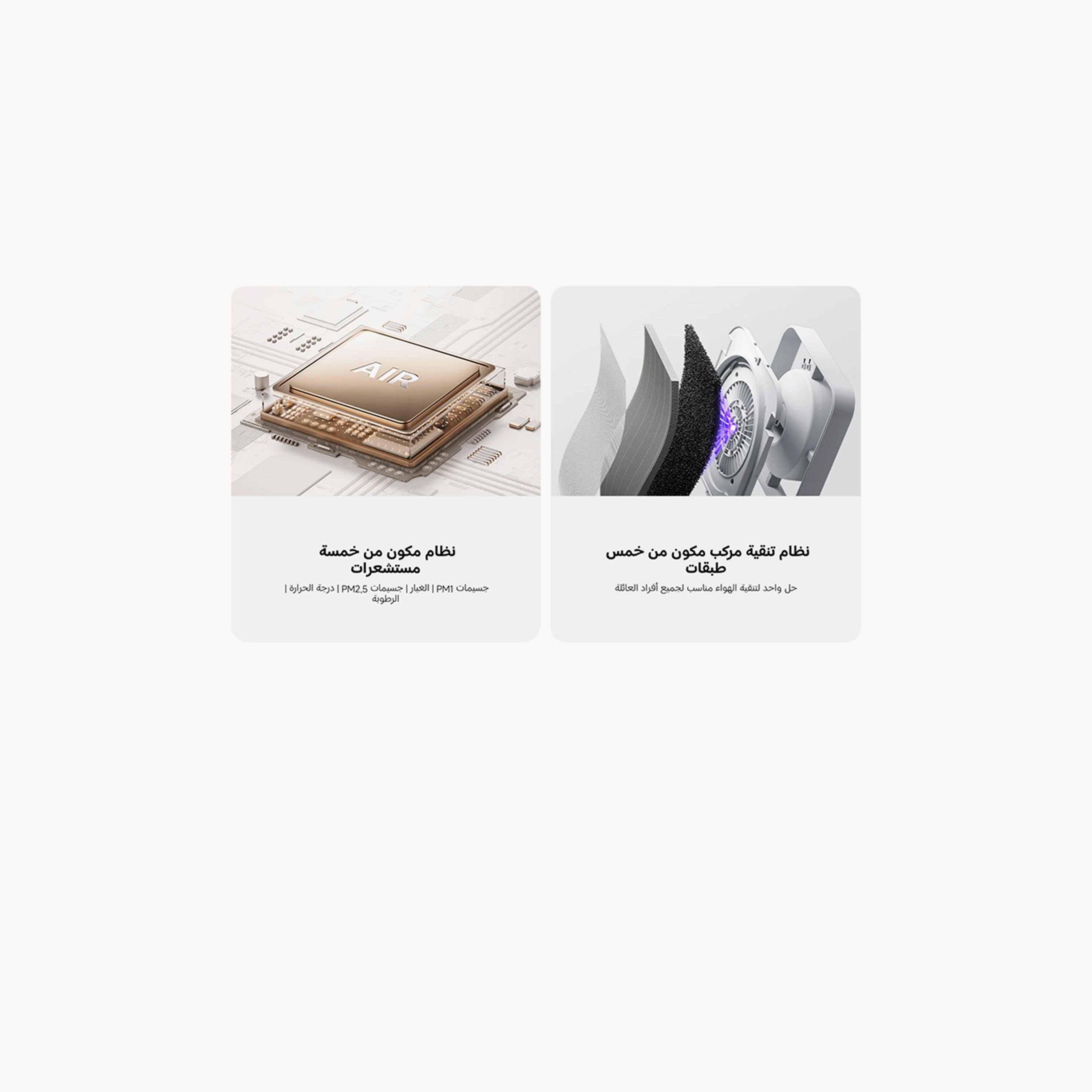 Xiaomi Mijia Smart Air Purifier 6 BHR08MWGB - White-household-appliances-homeappliances-airpurifiers-image-2
