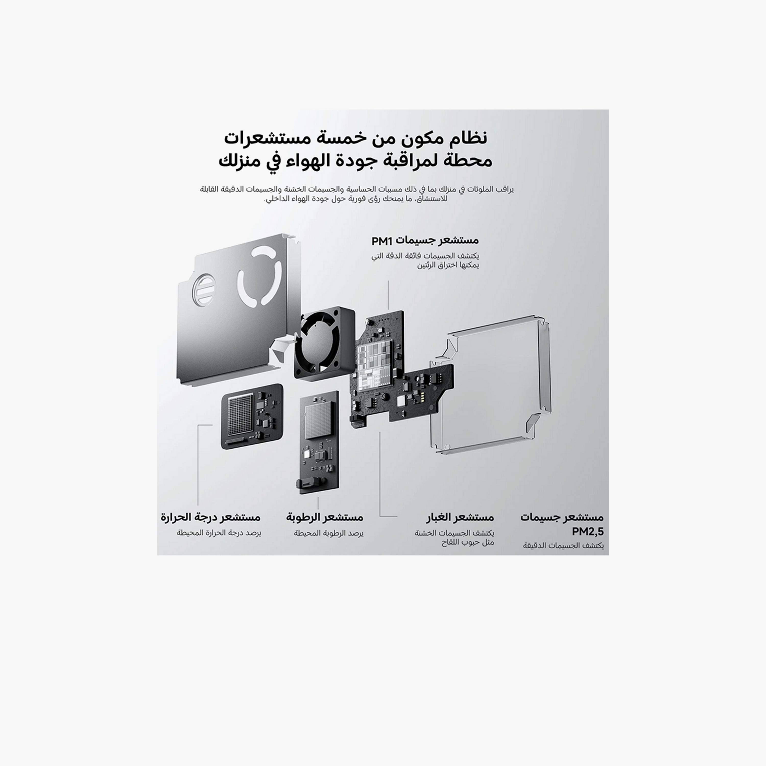 Xiaomi Mijia Smart Air Purifier 6 BHR08MWGB - White-household-appliances-homeappliances-airpurifiers-image-5