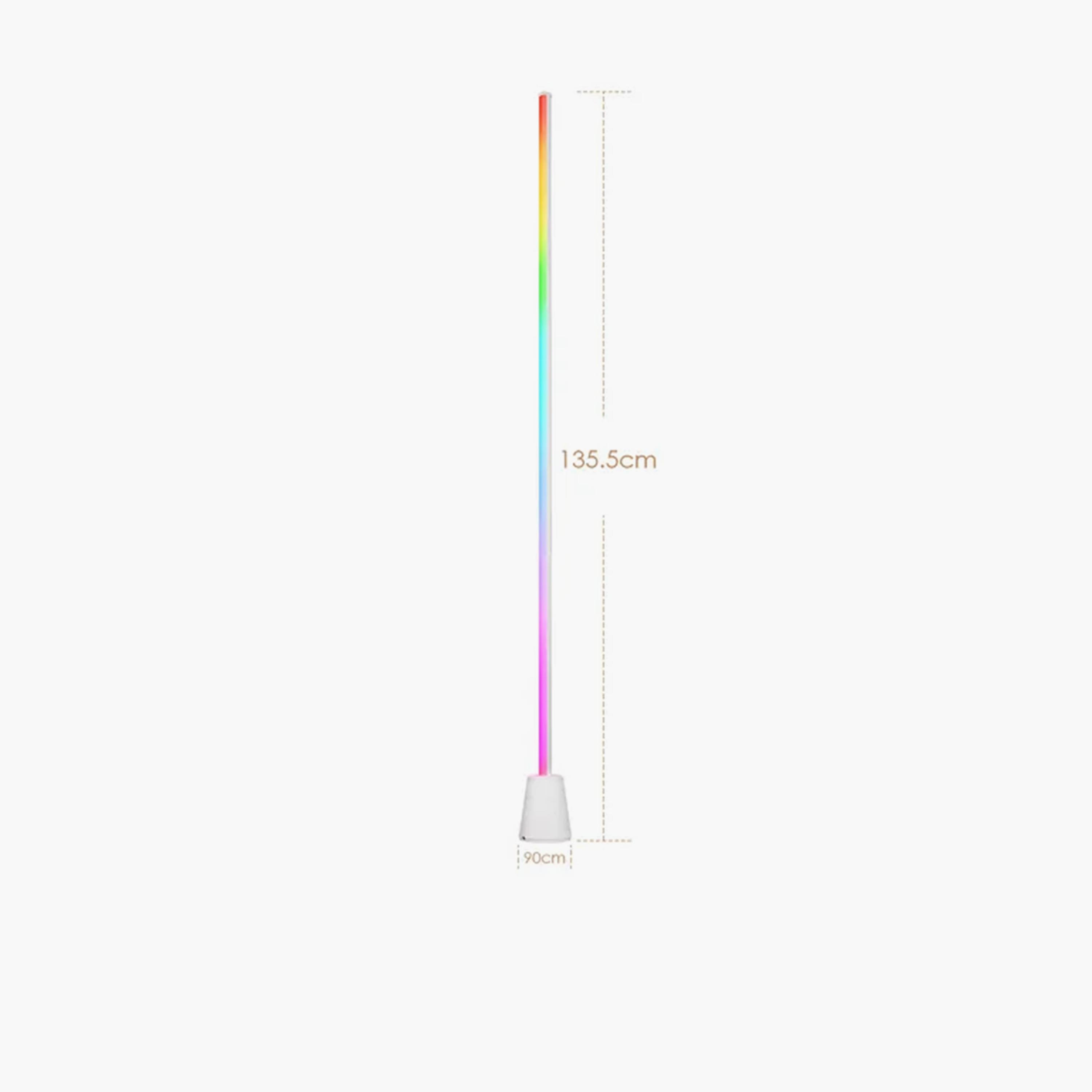 Oraimo CornerGlow Ambient Floor Lamp - White-household-lighting-tableanddesklamps-image-2