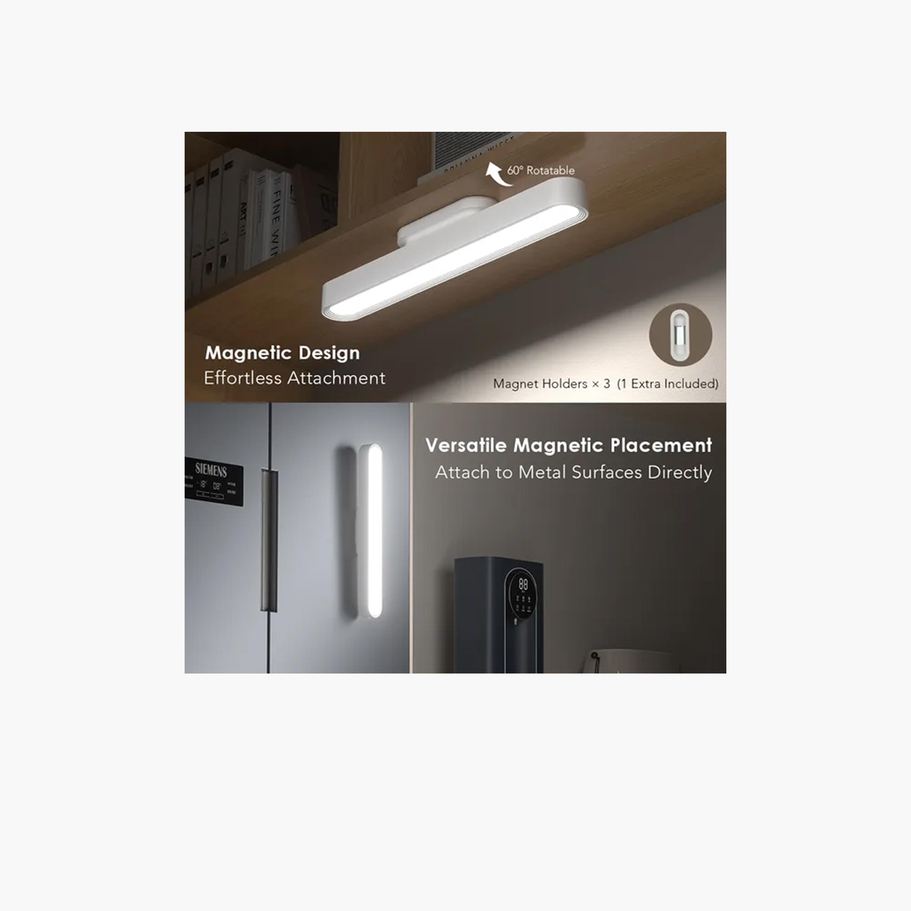 Oraimo GlowMagnetic 5W 300 Lumens Magnetic Light 2PCs - Dawn White-household-lighting-decorativelighting-noveltylights-image-3