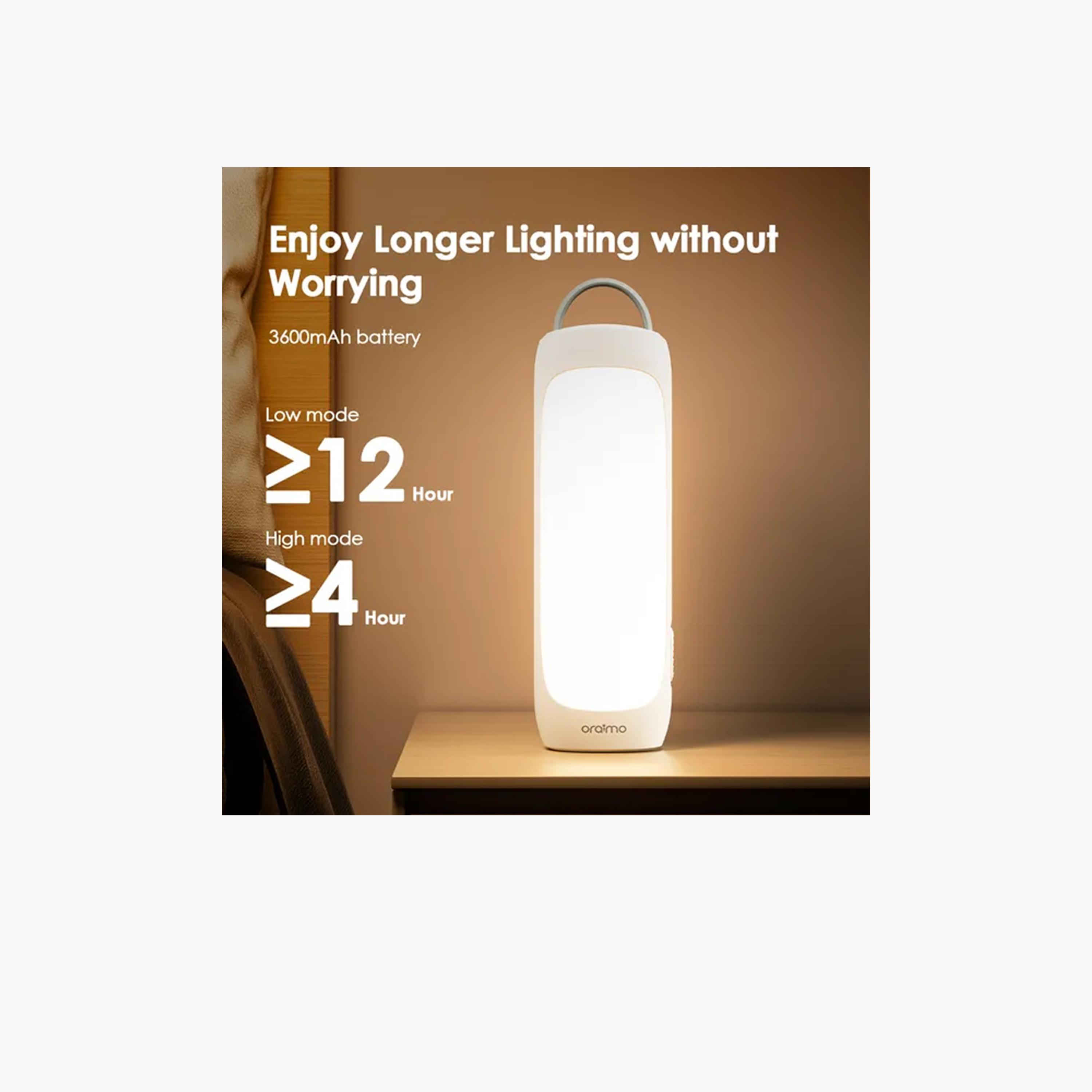 Oraimo LumiGo 300 Lumens Emergency Light - Dawn White-household-lighting-decorativelighting-noveltylights-image-5