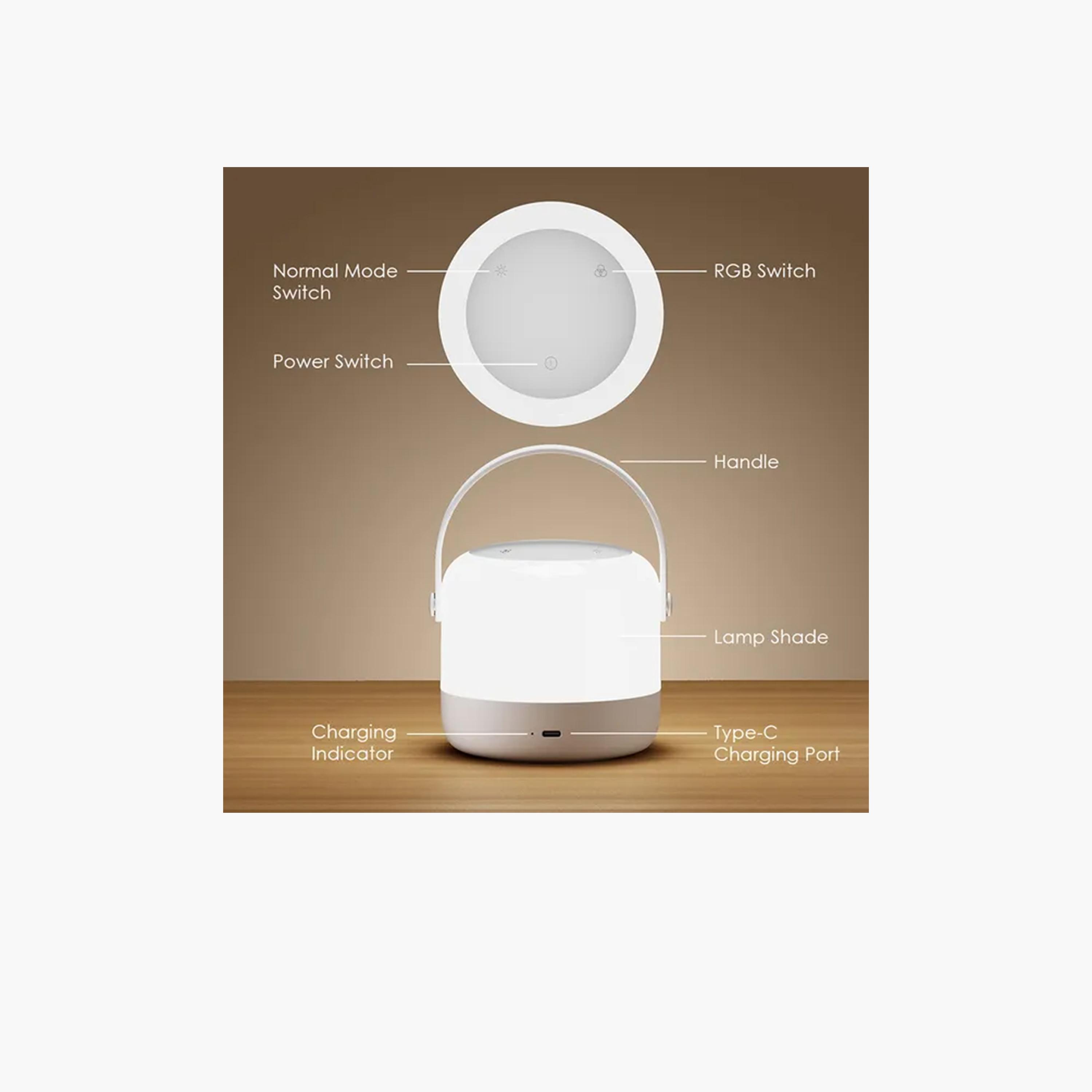 Oraimo SmartLamp Go 4.5W RGB Night Light - Dawn White-household-lighting-tableanddesklamps-image-2