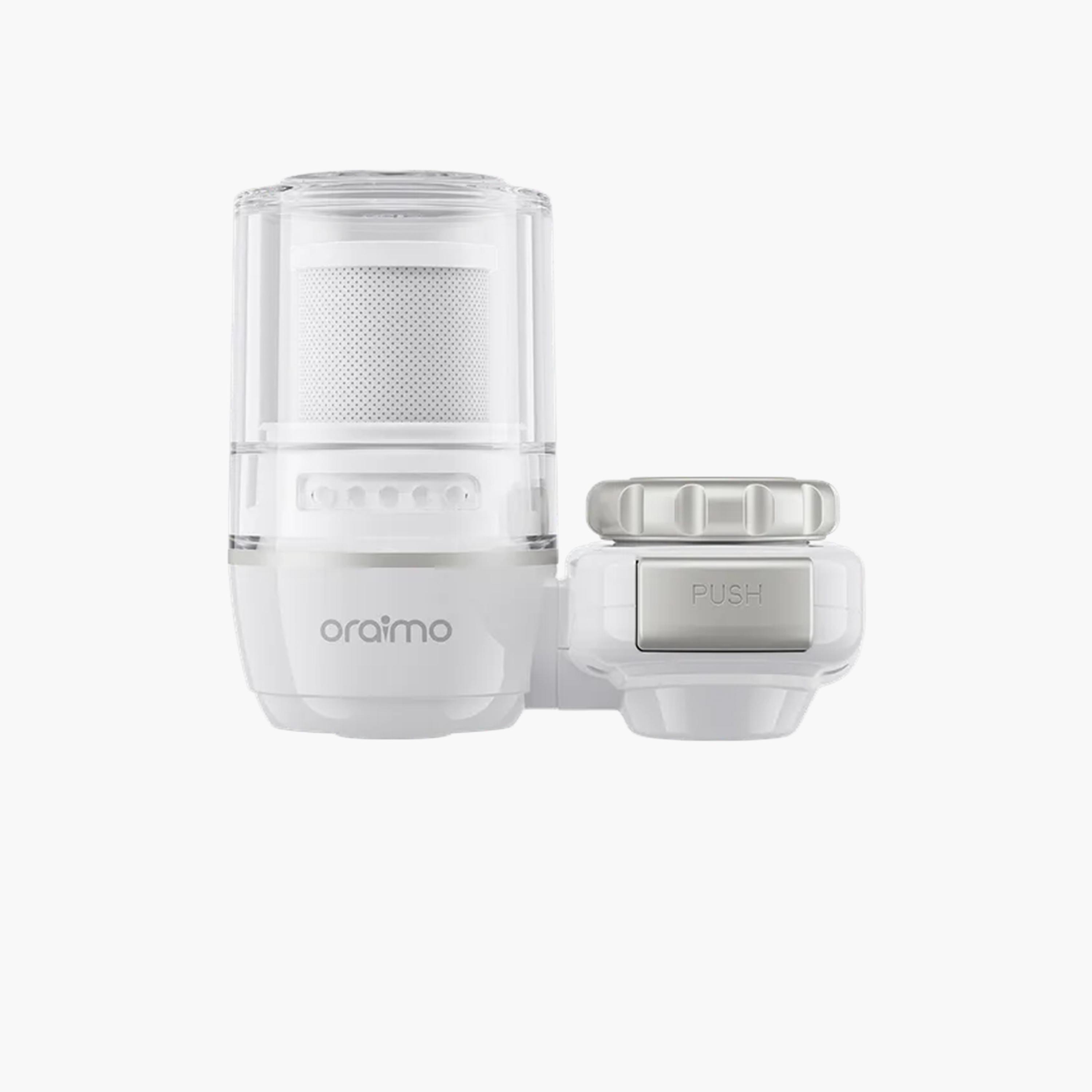 Oraimo CleanSip Multi-Layer Faucet Mount Water Filtration System - White-household-appliances-homeappliances-waterpurifiers-image-1