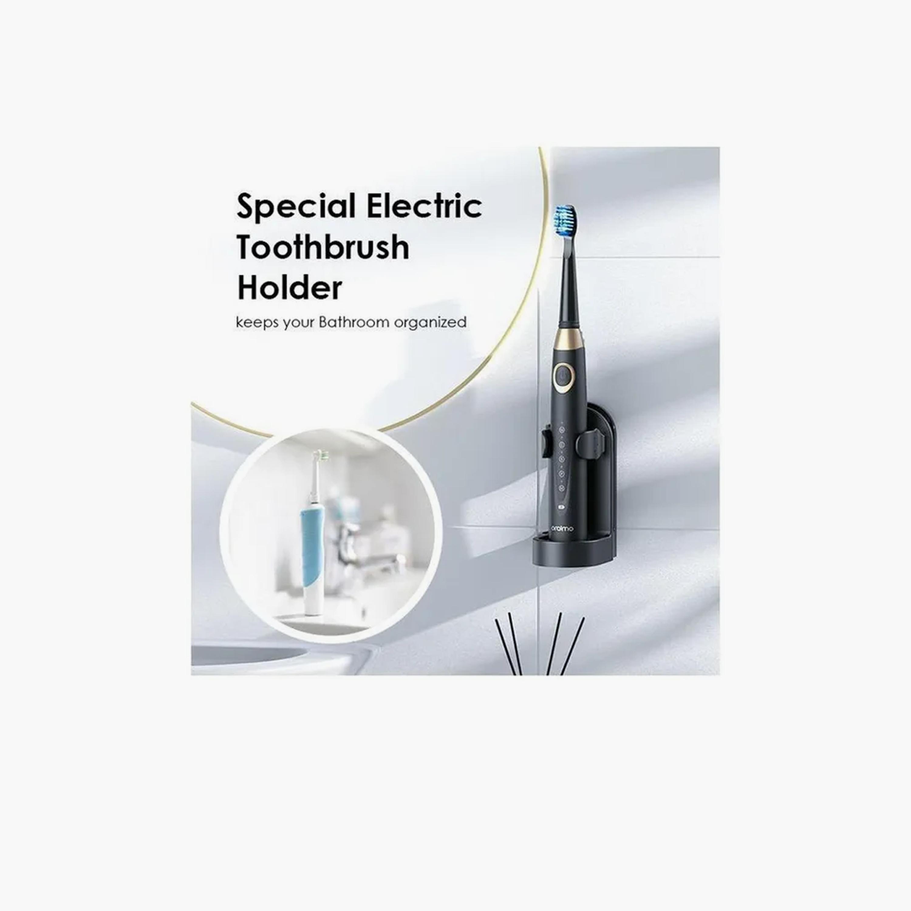 أورايمو - فرشاة أسنان كهربائية سمارت دنت سي 2 محرك تنظيف صوتي - أسود-household-bathandlaundry-bathaccessories-toothbrushholdersandtumblers-image-6