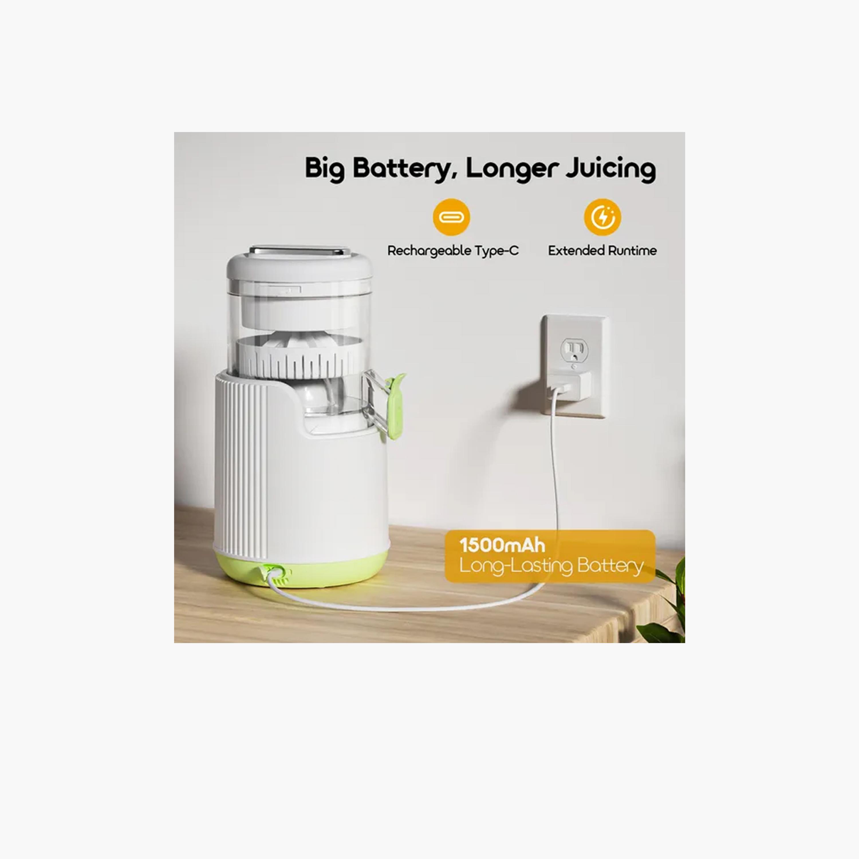 Oraimo Baby PureJuice Rechargeable Safe Design Smart Baby Juicer - Vitality Green-household-appliances-kitchenappliances-blendersmixersandgrinders-image-2