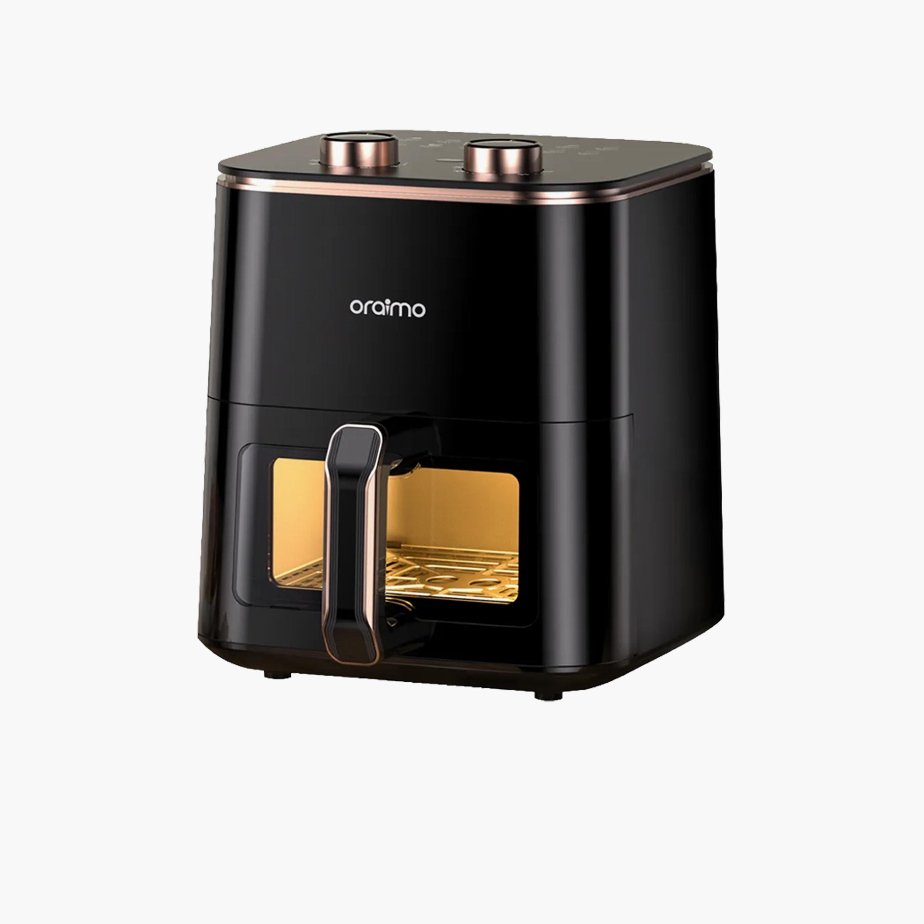 أورايمو - مقلاة هوائية ذكية 1500 واط، سعة 5 لتر - أسود-household-appliances-homeappliances-airpurifiers-image-1
