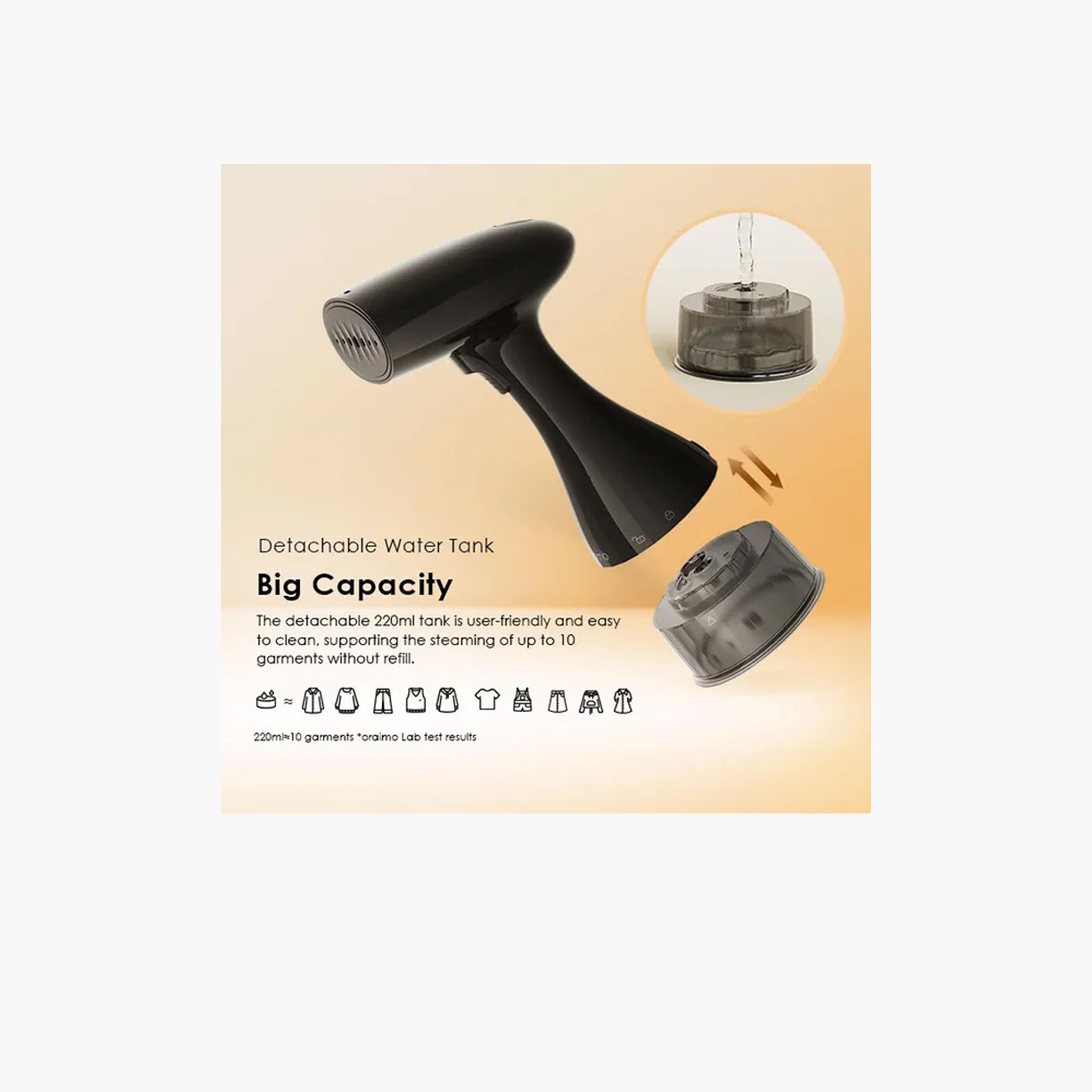 أورايمو - مكواة ملابس بخارية يدوية سمارت ستيمر بقوة 1500 واط - رمادي جرافيتي-household-appliances-homeappliances-ironandsteamers-image-5