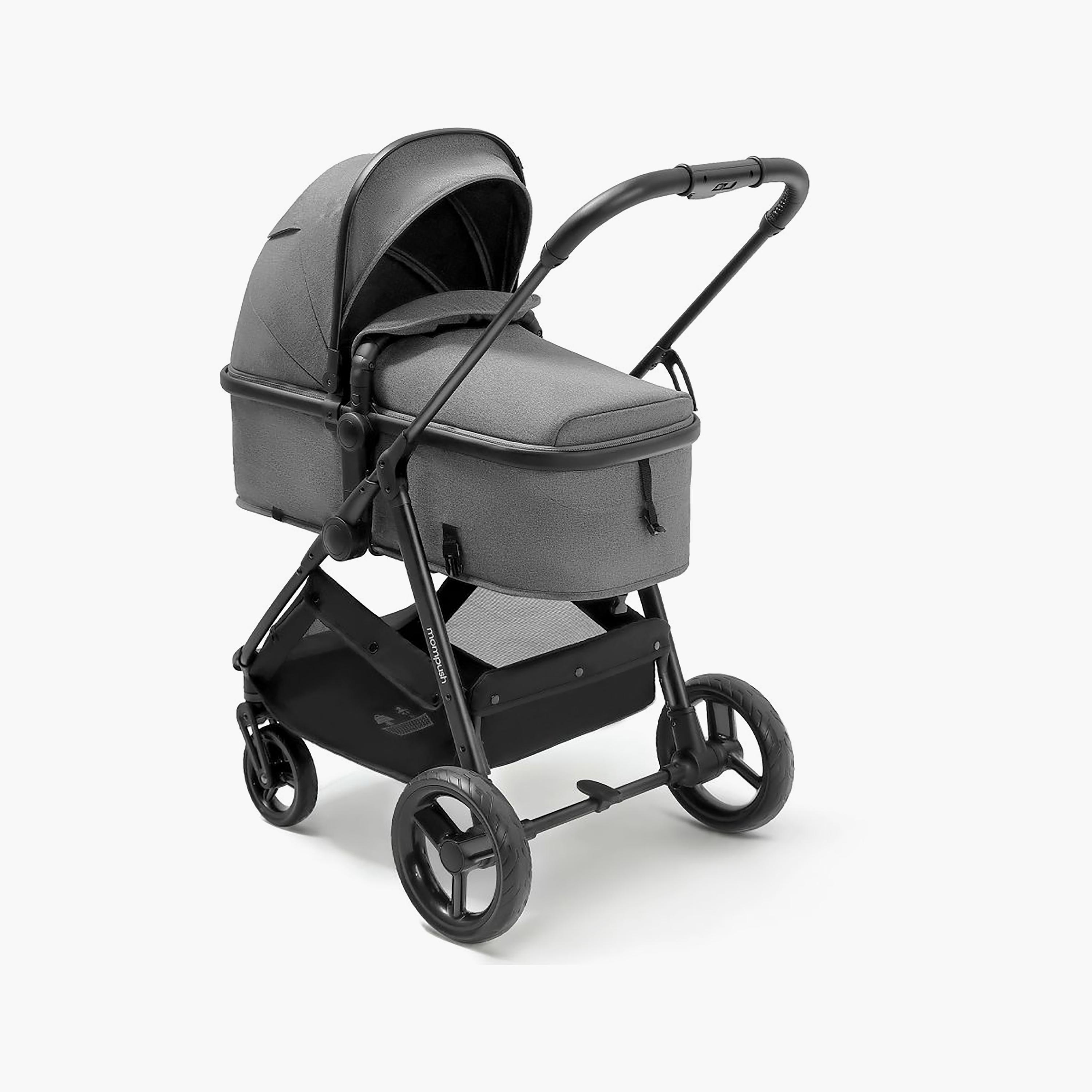 Mompush 2-In-1 Wiz Convertible Stroller with Extendable Canopy & Bassinet Mode-baby-gear-strollersandprams-strollers-image-1