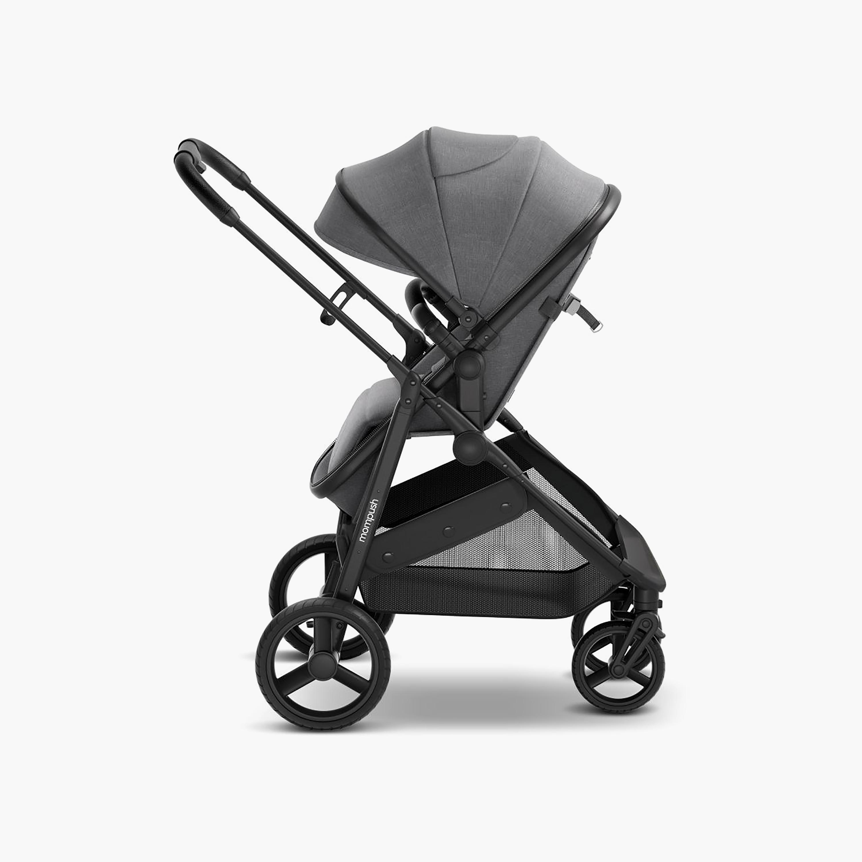 Mompush 2-In-1 Wiz Convertible Stroller with Extendable Canopy & Bassinet Mode-baby-gear-strollersandprams-strollers-image-5