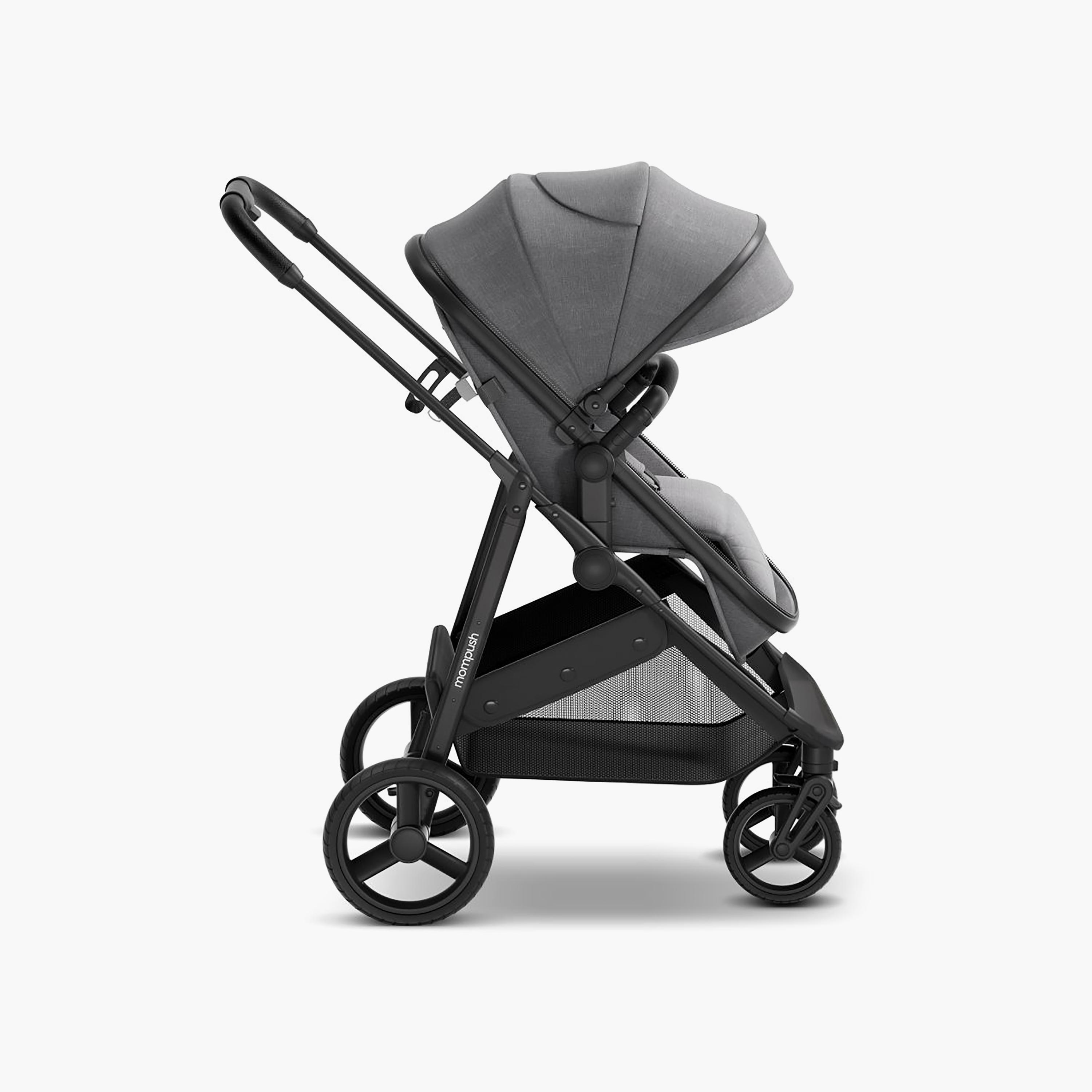 Mompush 2-In-1 Wiz Convertible Stroller with Extendable Canopy & Bassinet Mode-baby-gear-strollersandprams-strollers-image-6