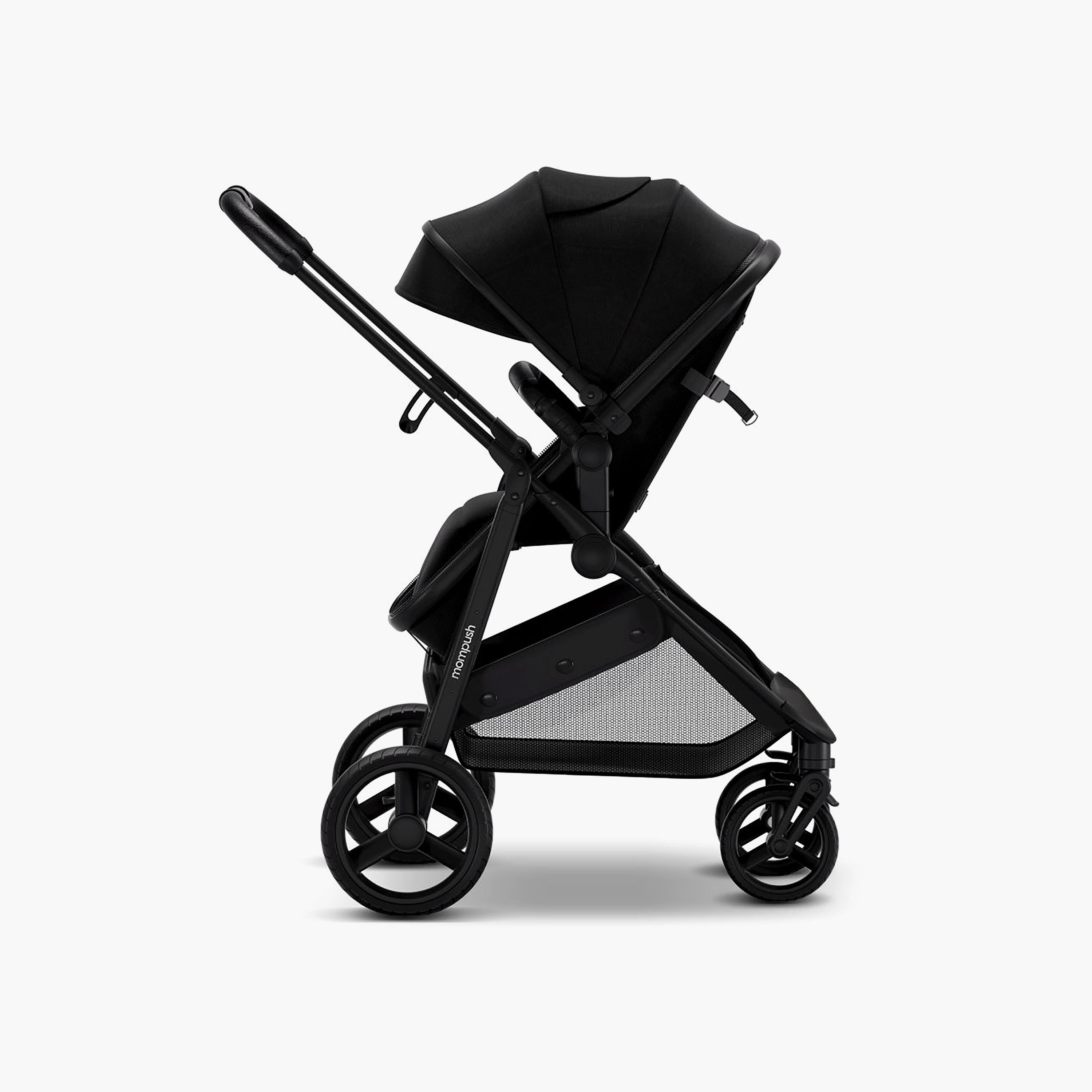 Mompush 2-In-1 Wiz Convertible Stroller with Extendable Canopy & Bassinet Mode-baby-gear-strollersandprams-strollers-image-7