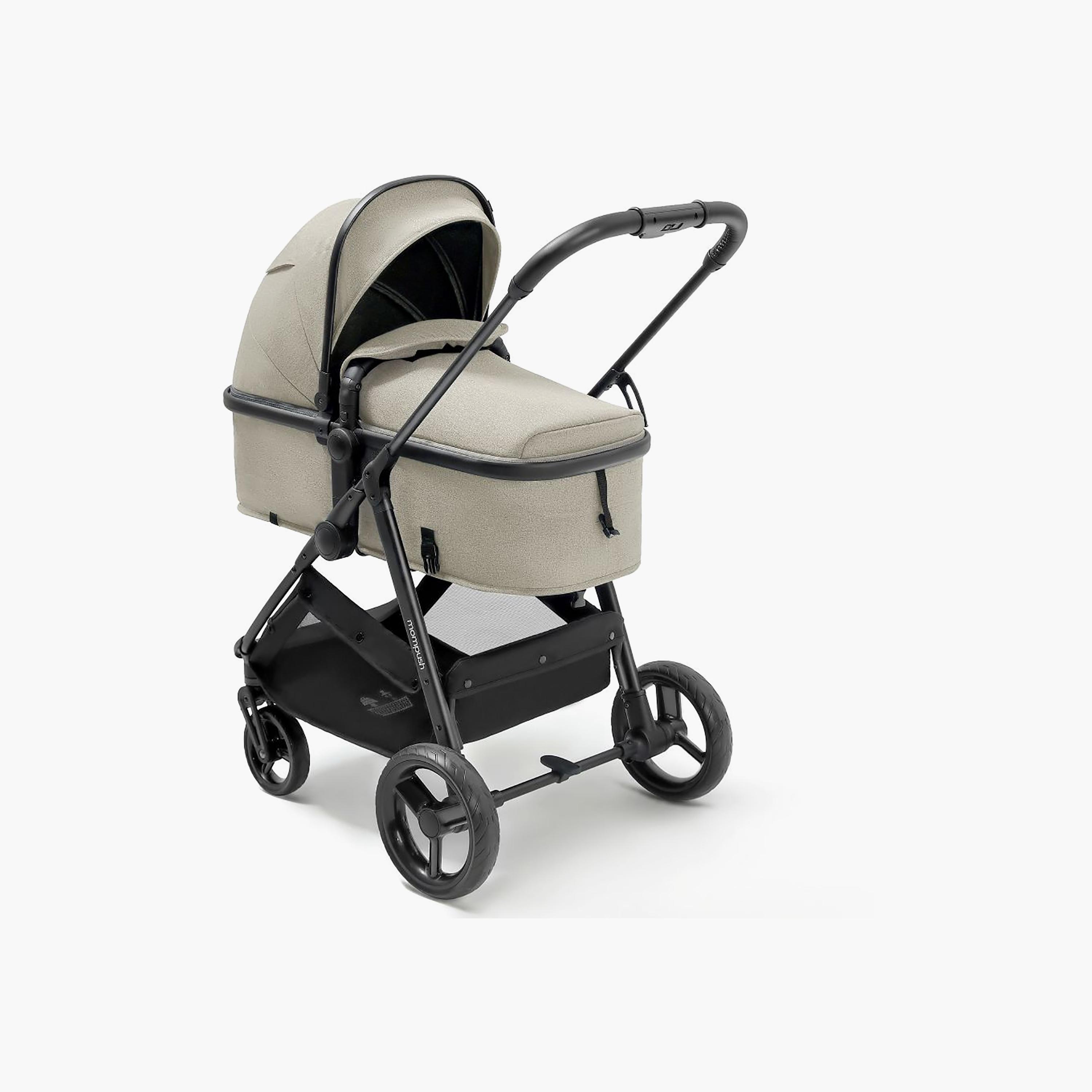 Mompush 2-In-1 Wiz Convertible Stroller with Extendable Canopy & Bassinet Mode-baby-gear-strollersandprams-strollers-image-1