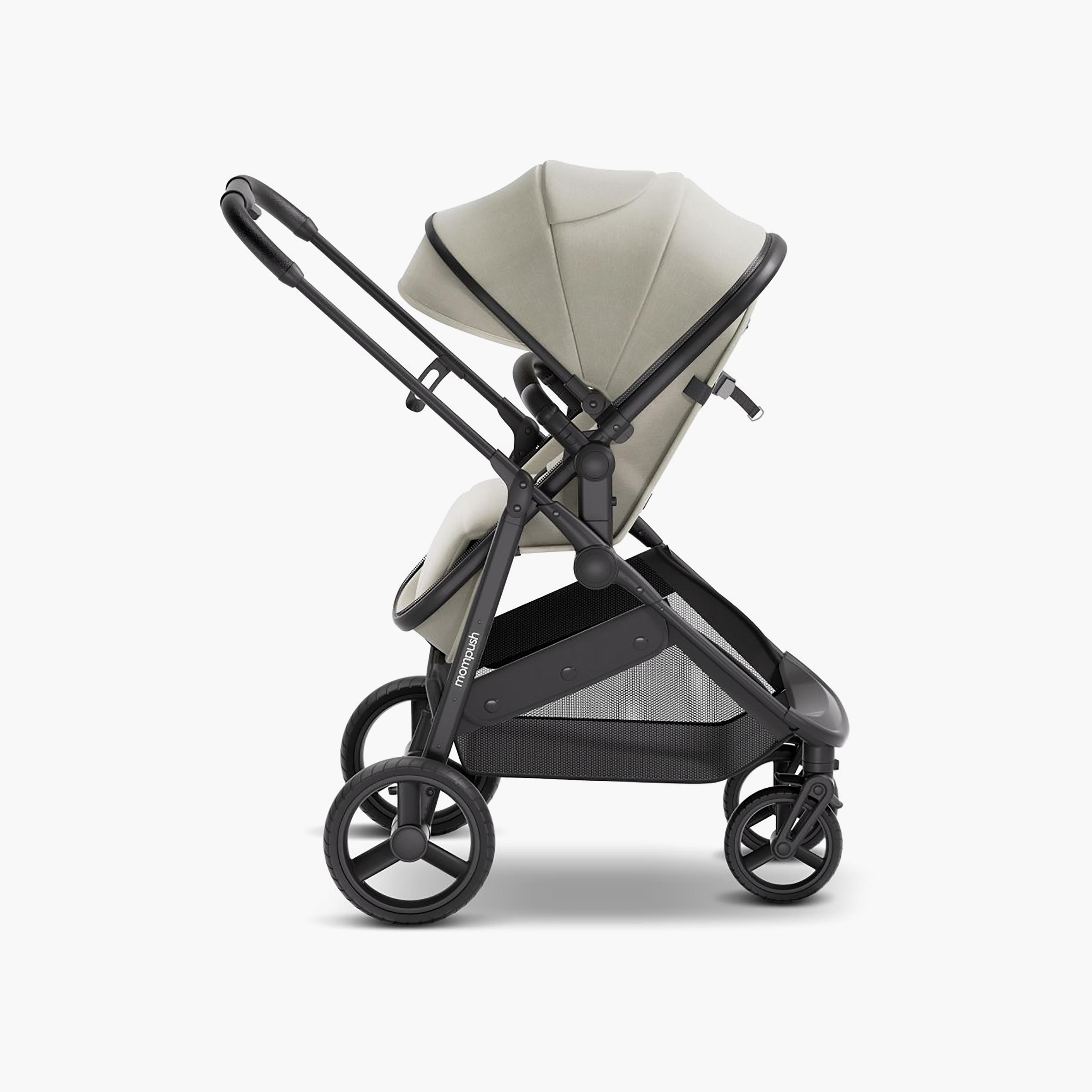 Mompush 2-In-1 Wiz Convertible Stroller with Extendable Canopy & Bassinet Mode-baby-gear-strollersandprams-strollers-image-6