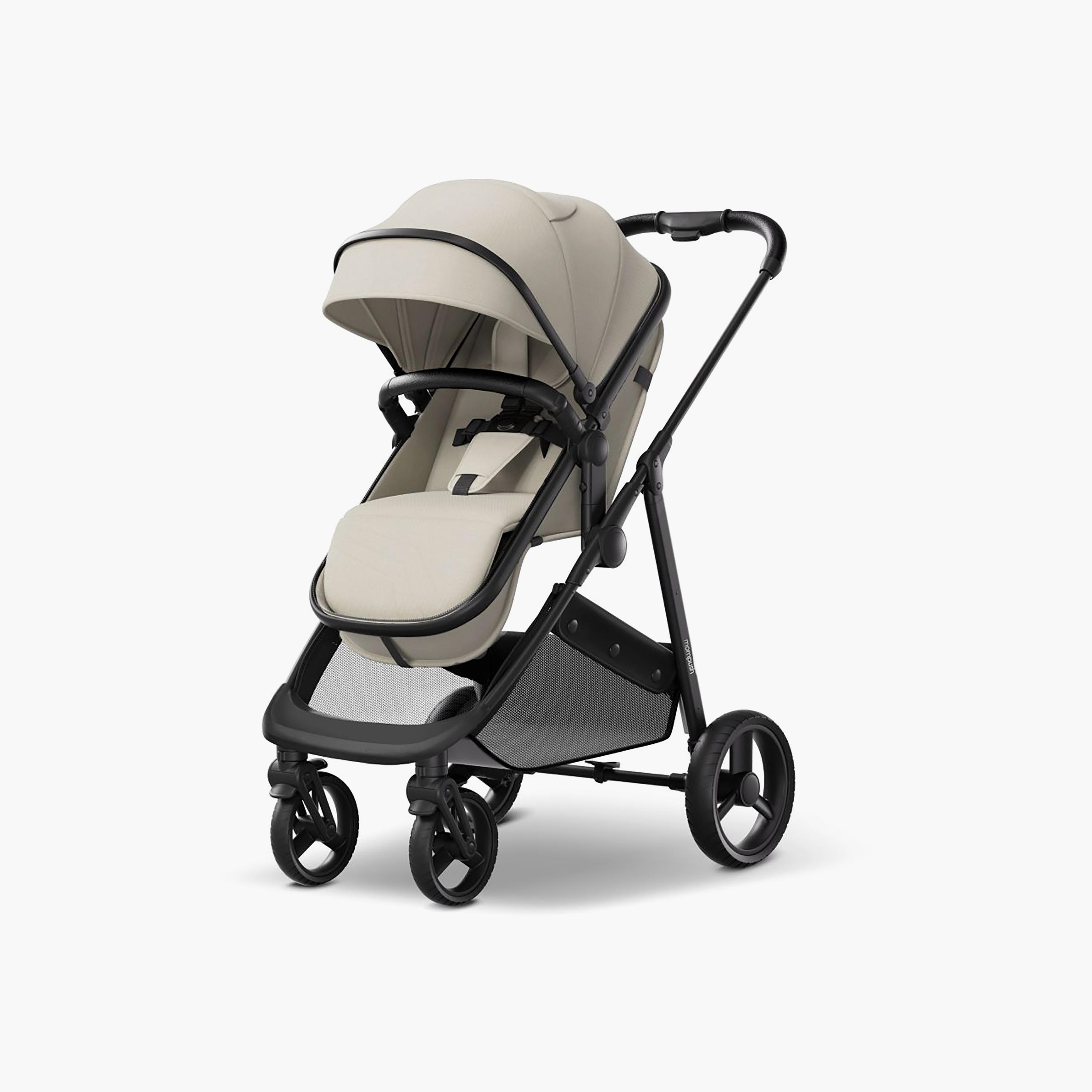 Mompush 2-In-1 Wiz Convertible Stroller with Extendable Canopy & Bassinet Mode-baby-gear-strollersandprams-strollers-image-7