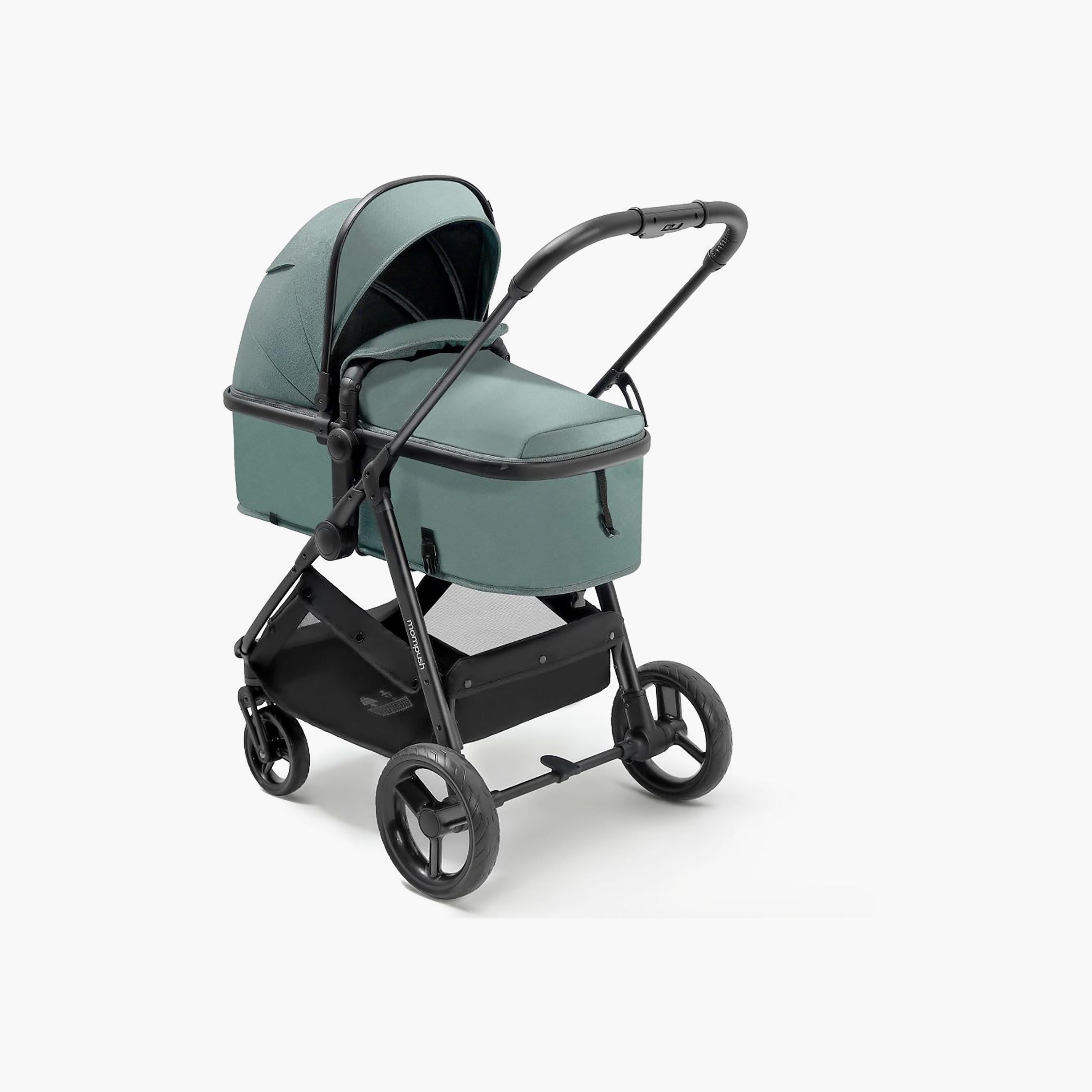 Mompush 2-In-1 Wiz Convertible Stroller with Extendable Canopy & Bassinet Mode-baby-gear-strollersandprams-strollers-image-1