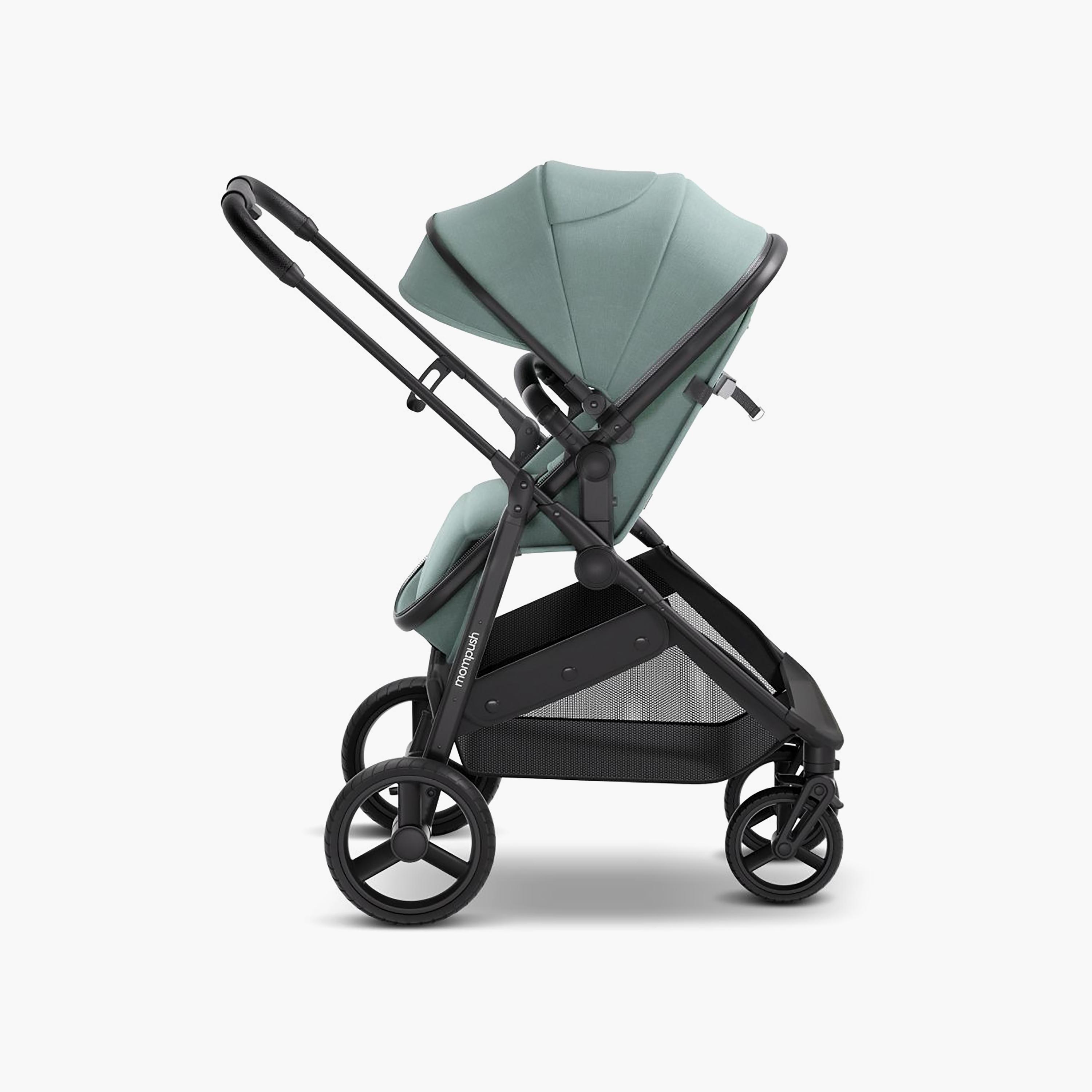 Mompush 2-In-1 Wiz Convertible Stroller with Extendable Canopy & Bassinet Mode-baby-gear-strollersandprams-strollers-image-5