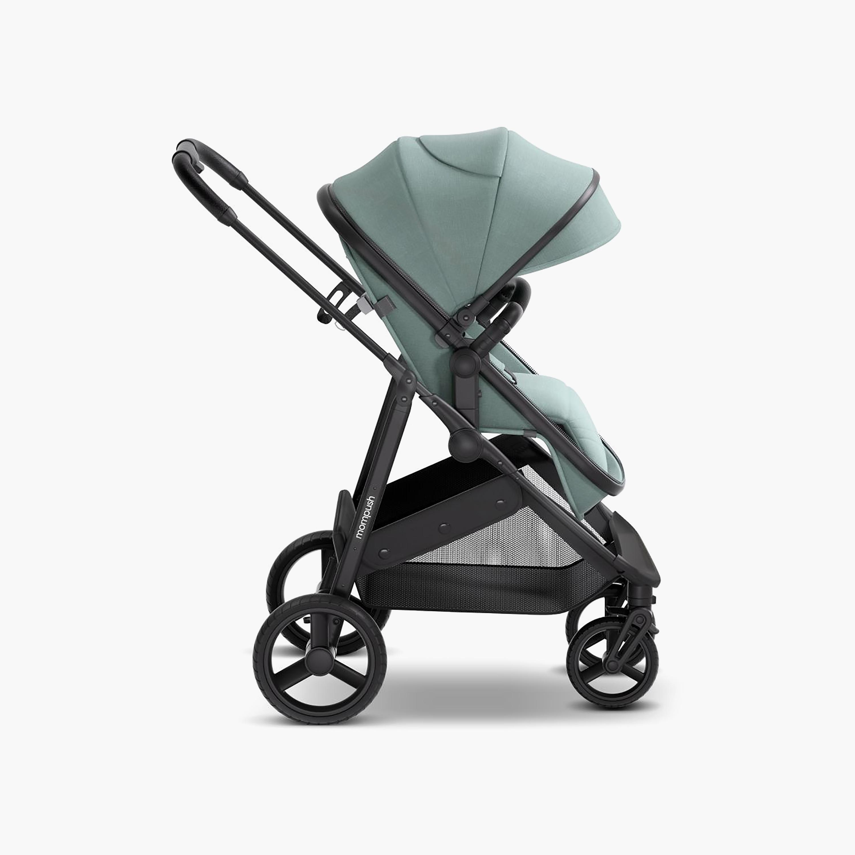 Mompush 2-In-1 Wiz Convertible Stroller with Extendable Canopy & Bassinet Mode-baby-gear-strollersandprams-strollers-image-6