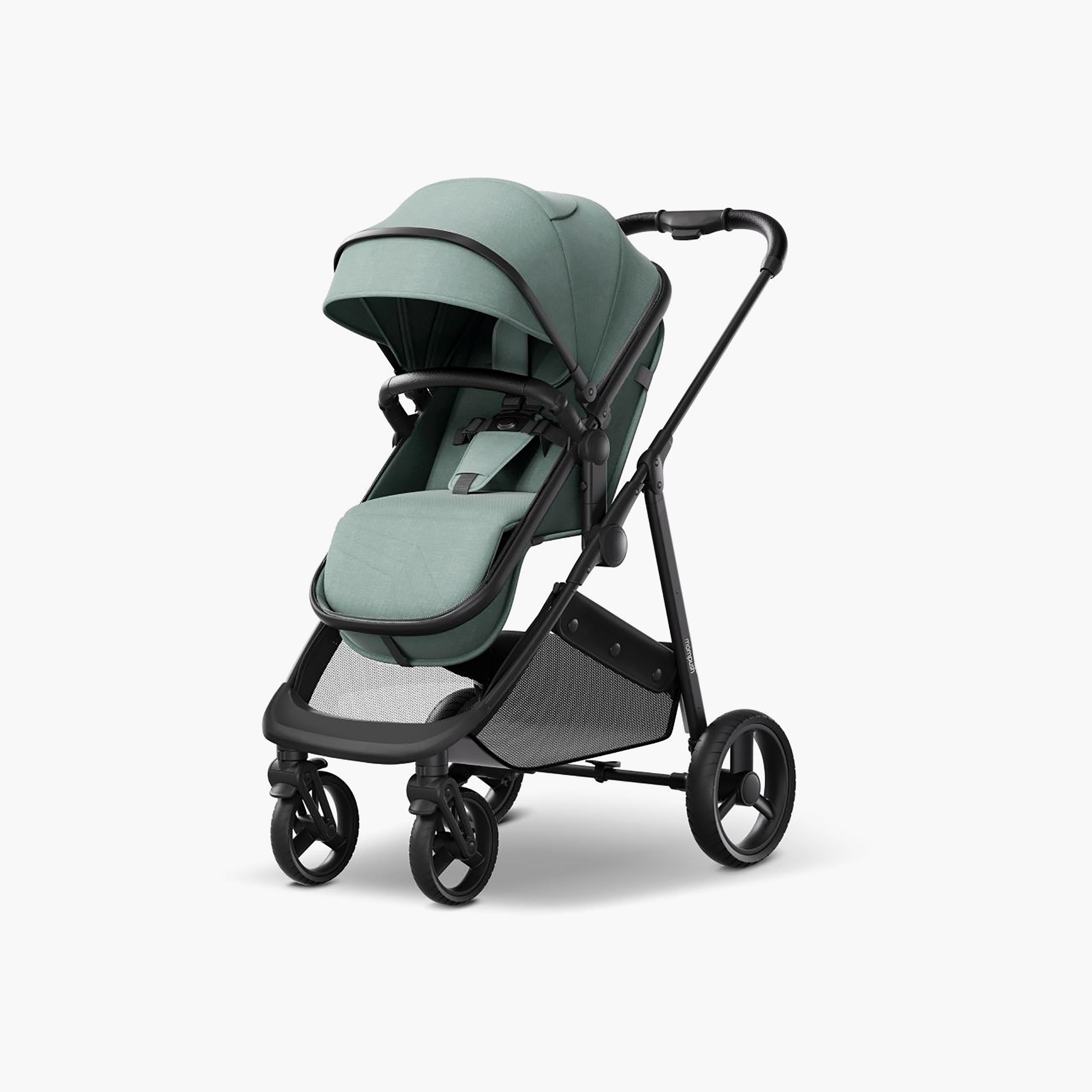 Mompush 2-In-1 Wiz Convertible Stroller with Extendable Canopy & Bassinet Mode-baby-gear-strollersandprams-strollers-image-7