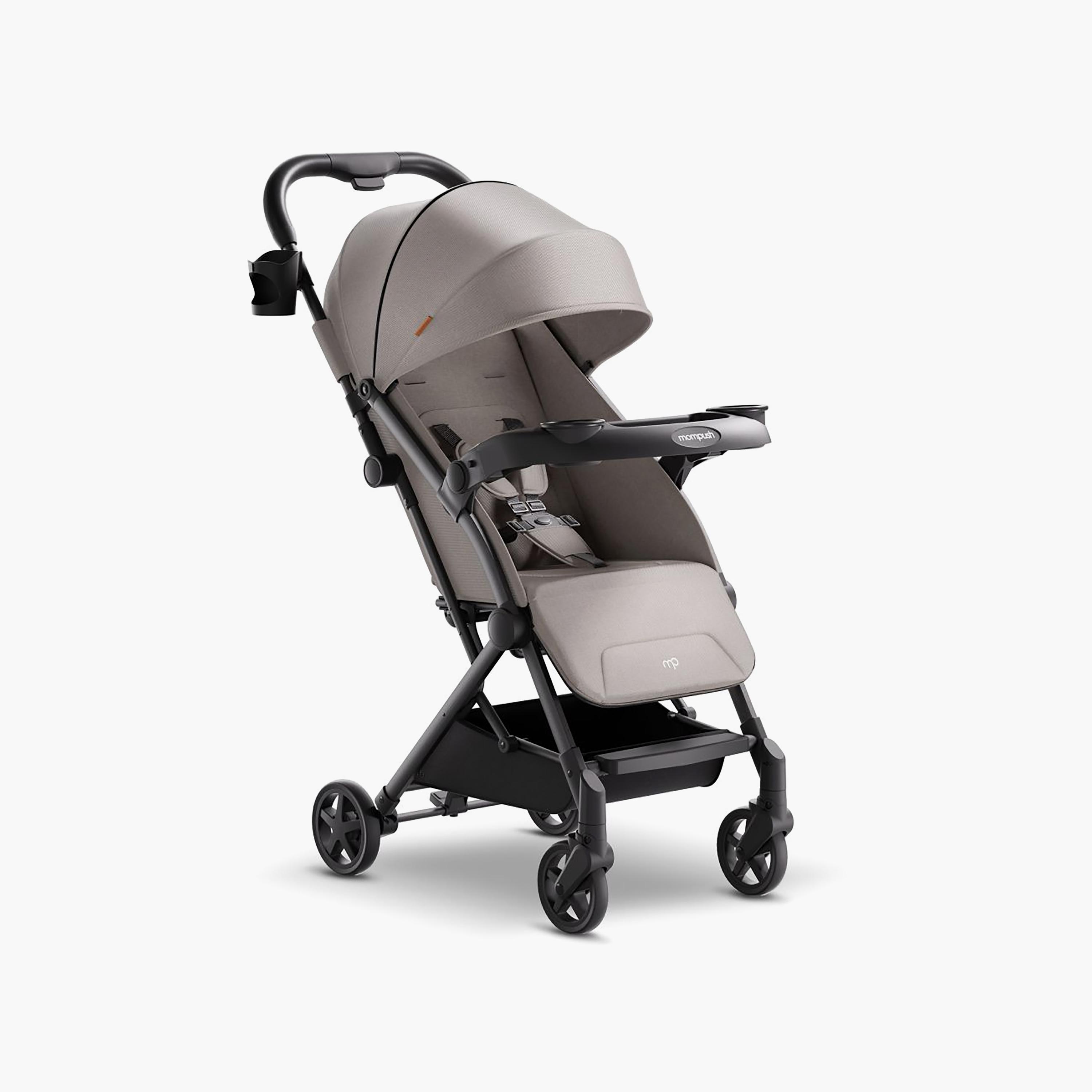 Mompush Lithe V2 Lightweight Travel Stroller with Detachable Snack Tray-baby-gear-strollersandprams-strollers-image-1