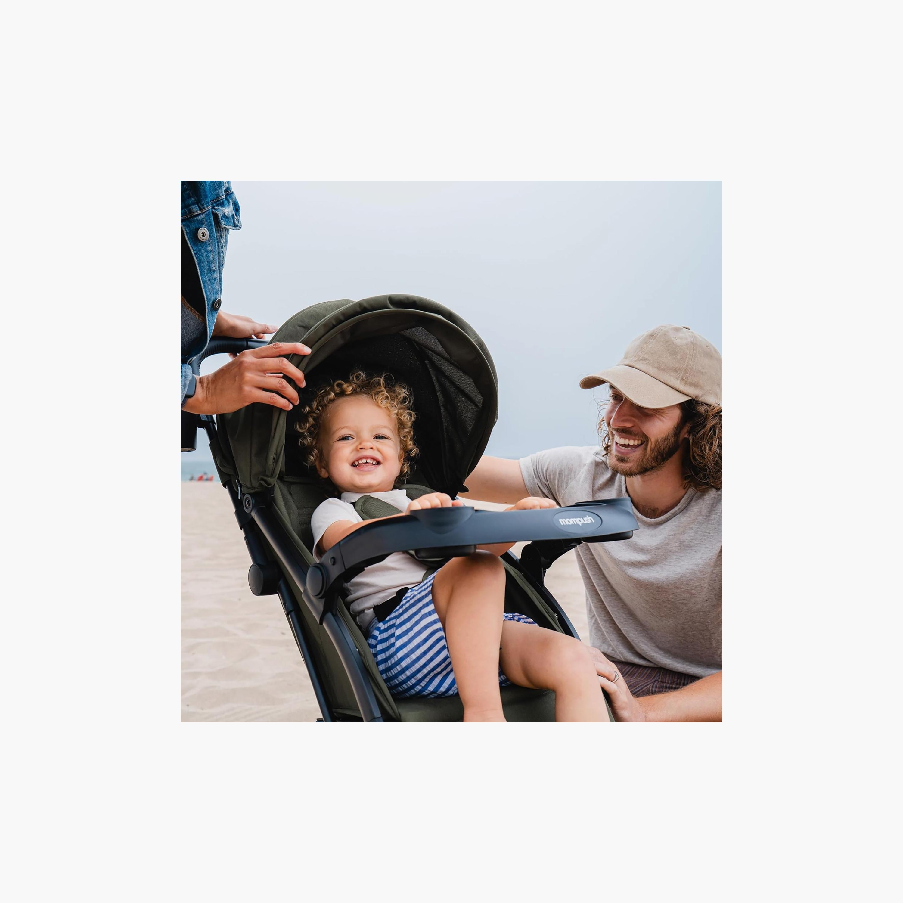 Mompush Lithe V2 Lightweight Travel Stroller with Detachable Snack Tray-baby-gear-strollersandprams-strollers-image-2