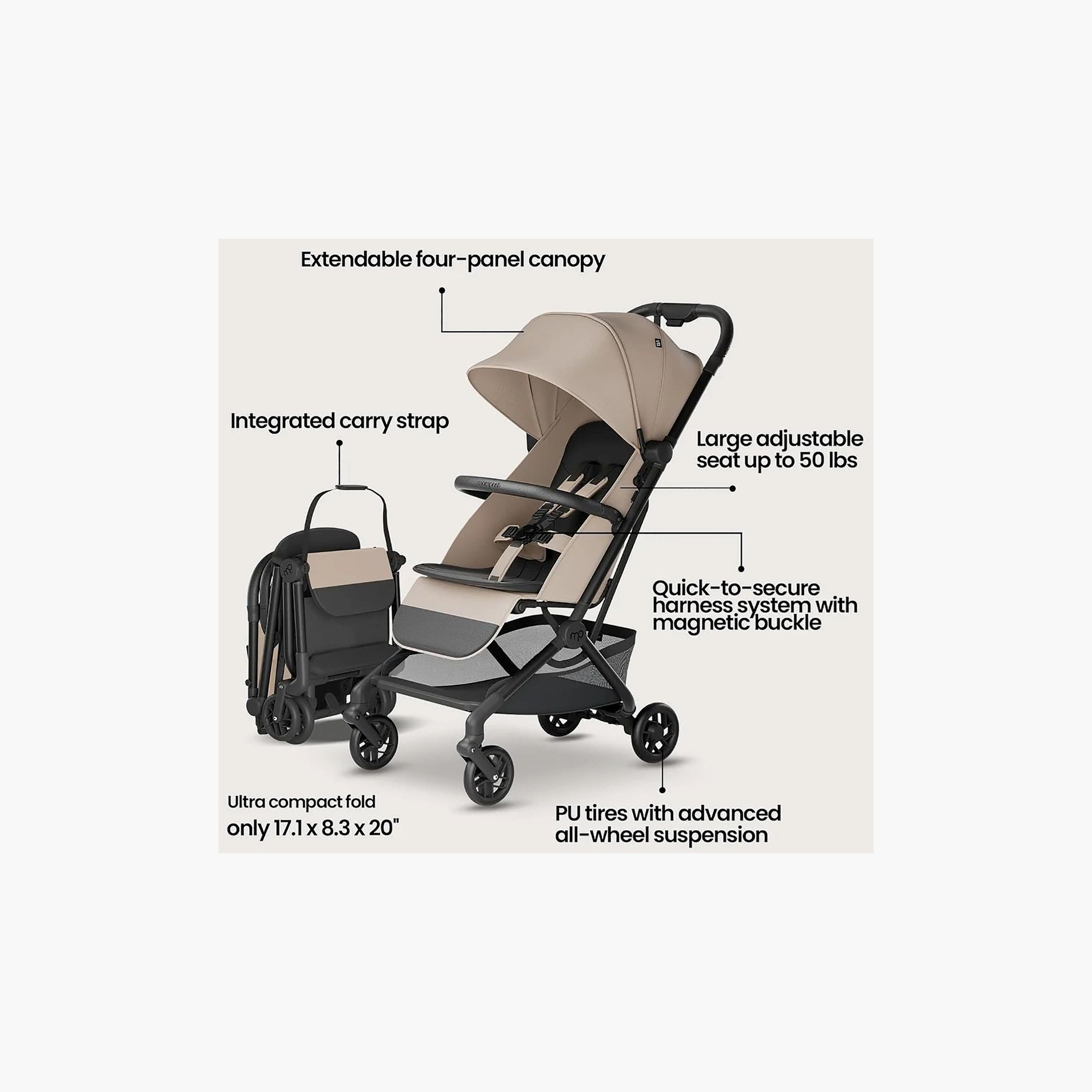 Mompush Velo Ultra-Compact Lightweight Travel Stroller with Canopy-baby-gear-strollersandprams-strollers-image-11