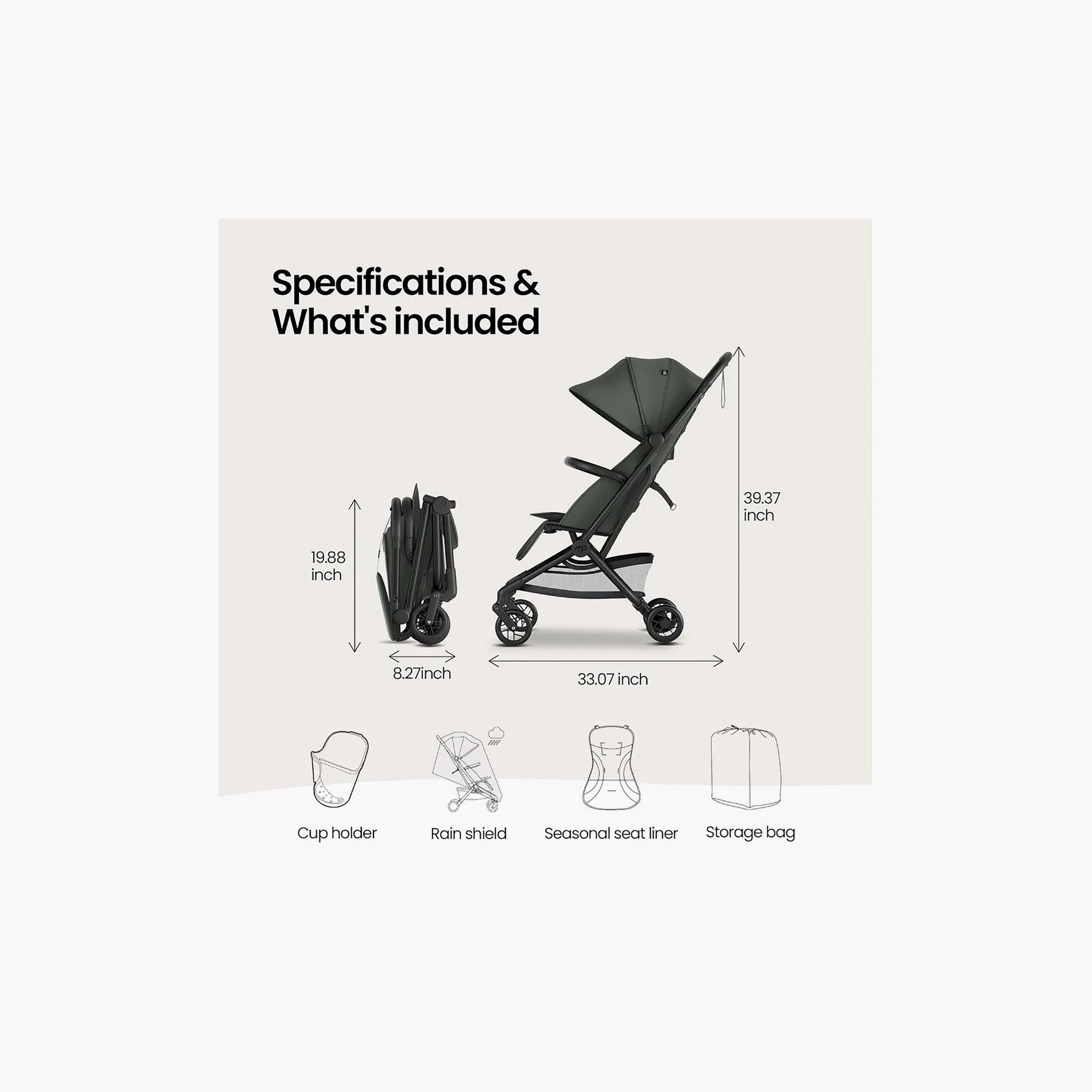 Mompush Velo Ultra-Compact Lightweight Travel Stroller with Canopy-baby-gear-strollersandprams-strollers-image-4