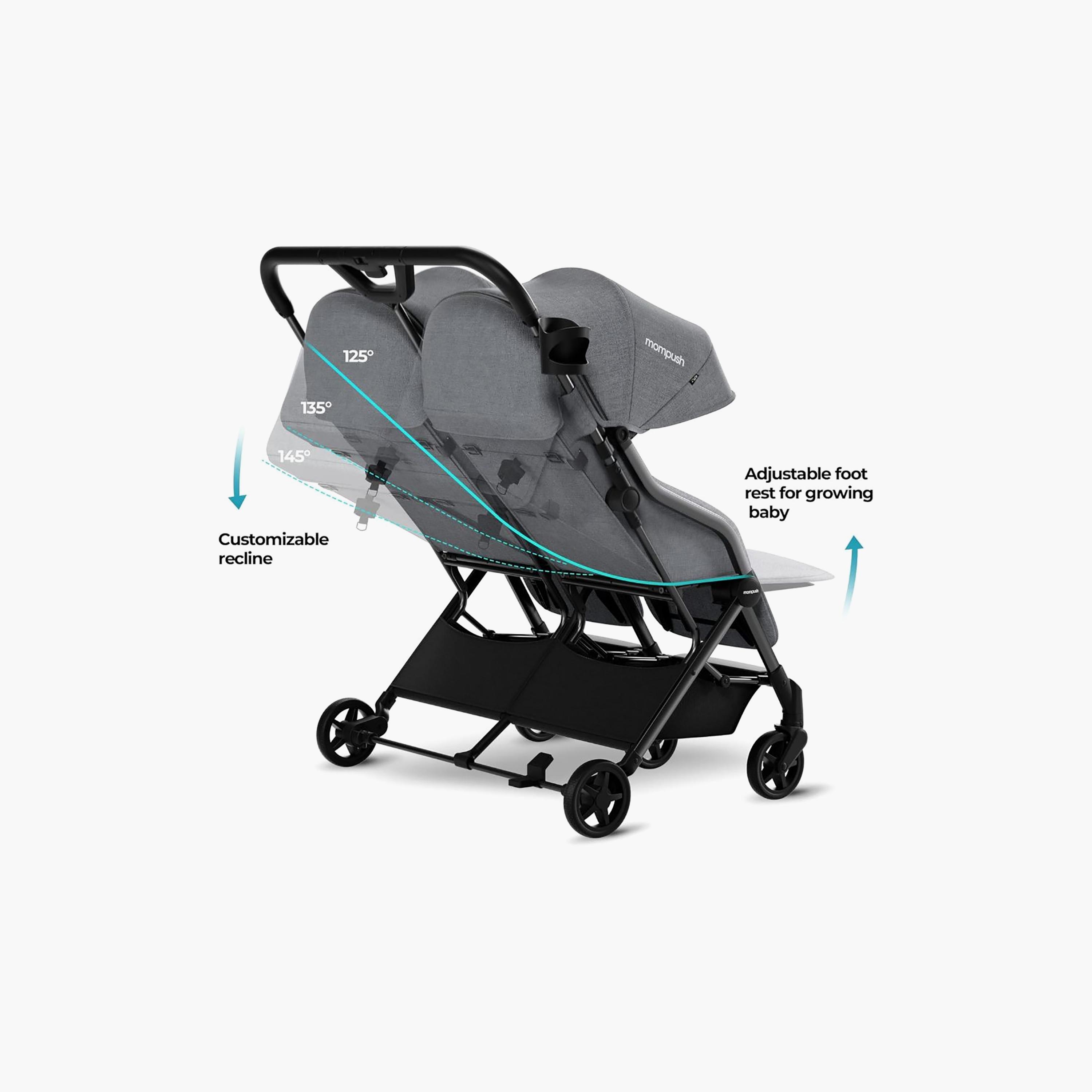 Mompush Lithe Double Lightweight Twin Stroller with Canopy-baby-gear-strollersandprams-strollers-image-7