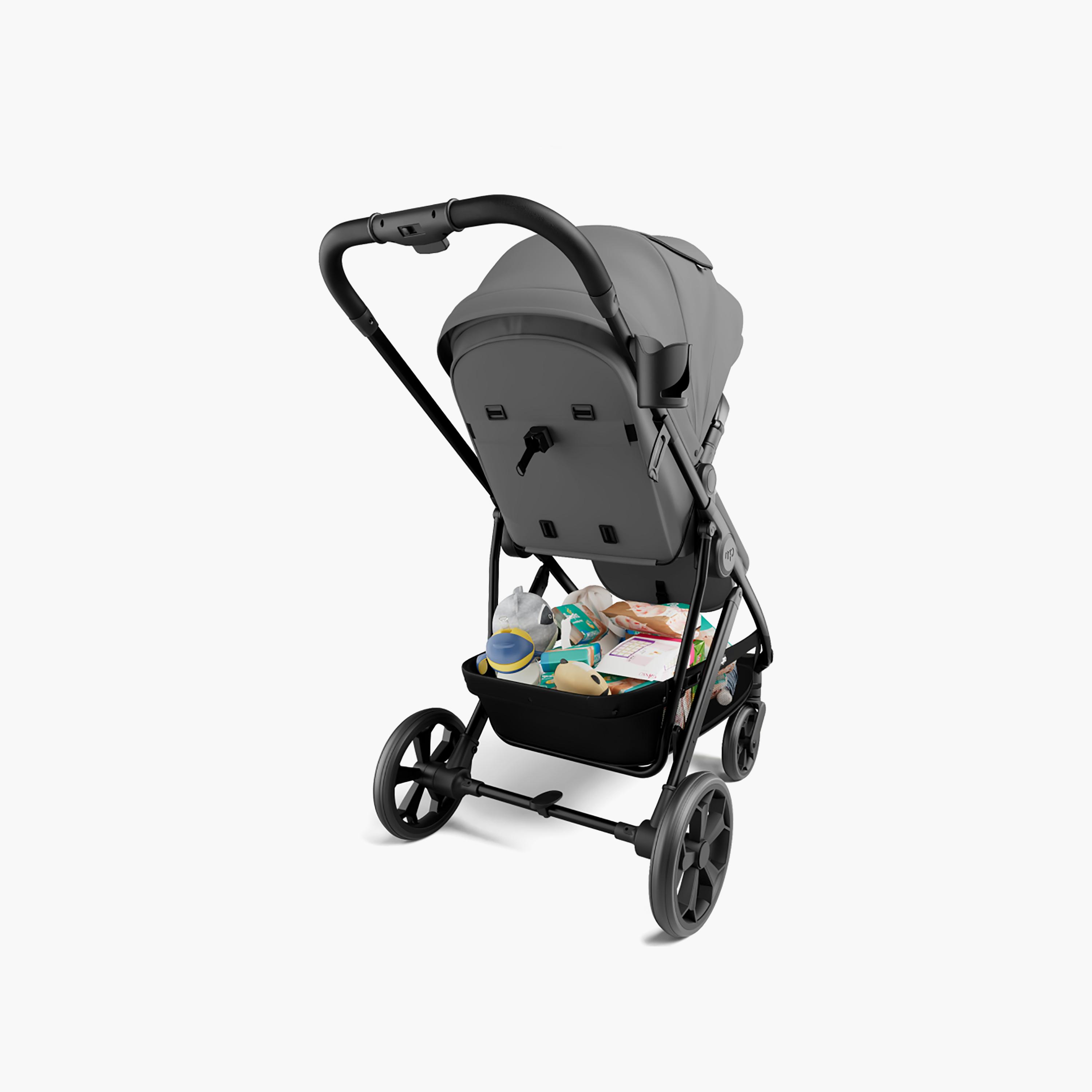Mompush 4-In-1 Wiz Pro Stroller with Newborn Mode & Detachable Snack Tray-baby-gear-strollersandprams-strollers-image-5
