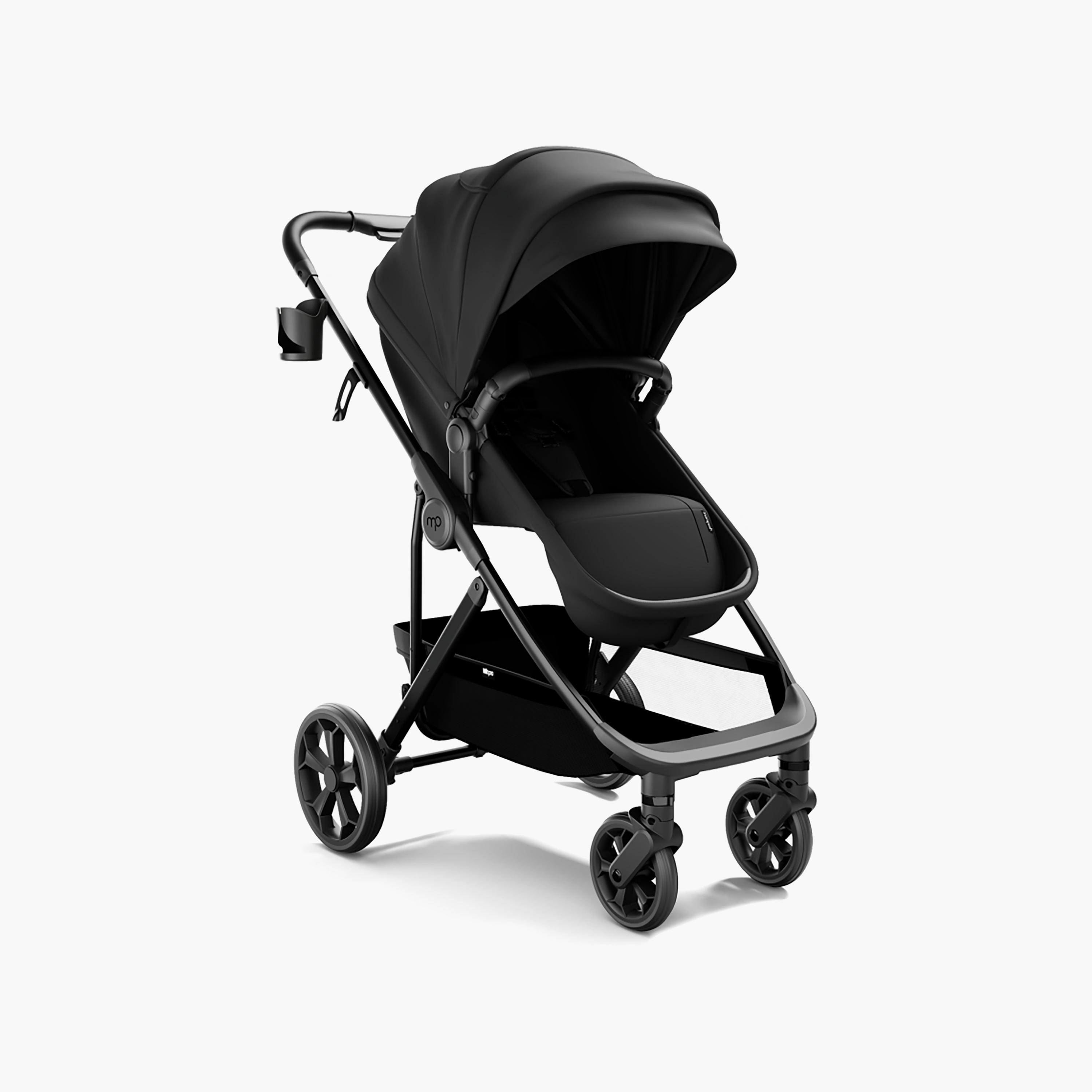 Mompush 4-In-1 Wiz Pro Stroller with Newborn Mode & Detachable Snack Tray-baby-gear-strollersandprams-strollers-image-1