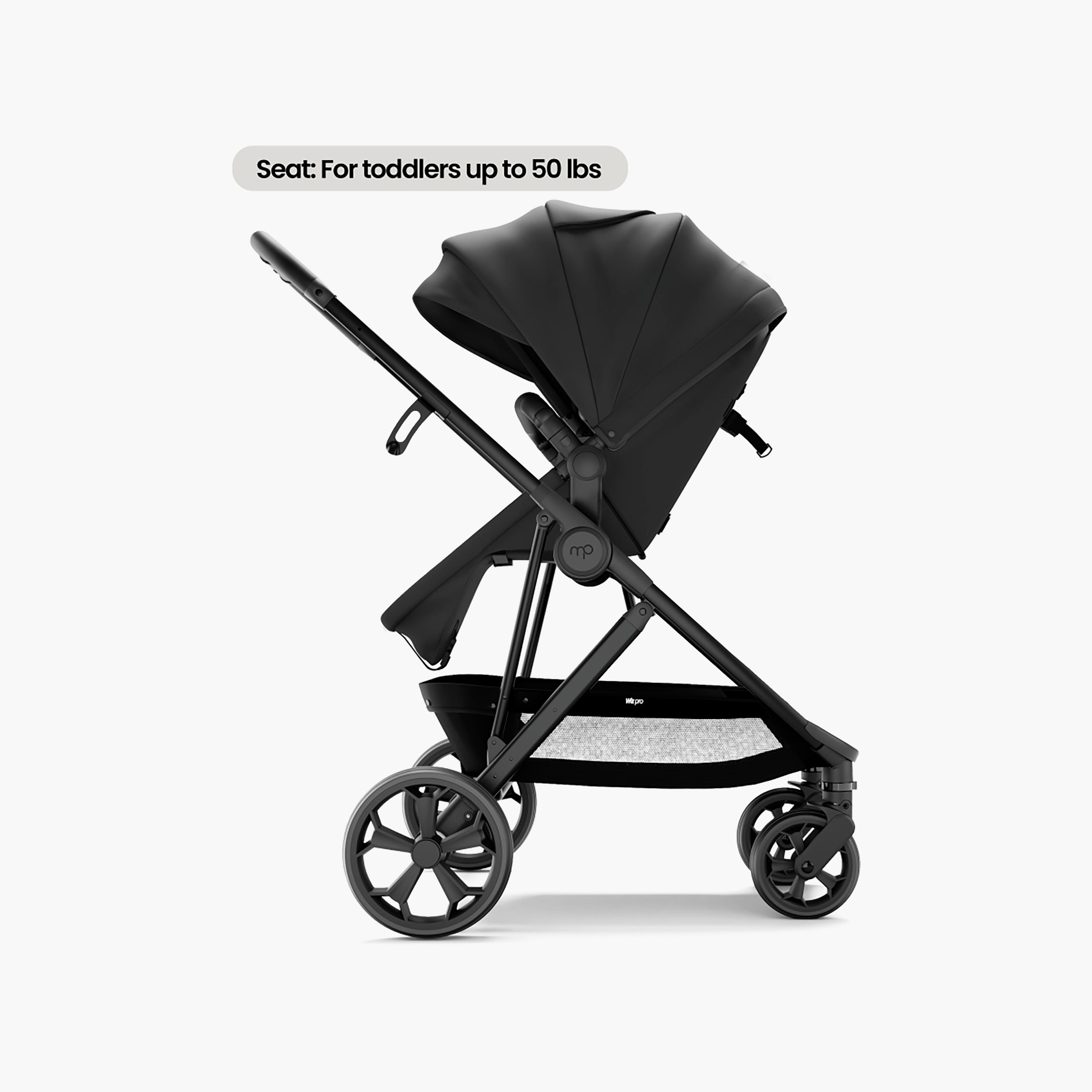 Mompush 4-In-1 Wiz Pro Stroller with Newborn Mode & Detachable Snack Tray-baby-gear-strollersandprams-strollers-image-10