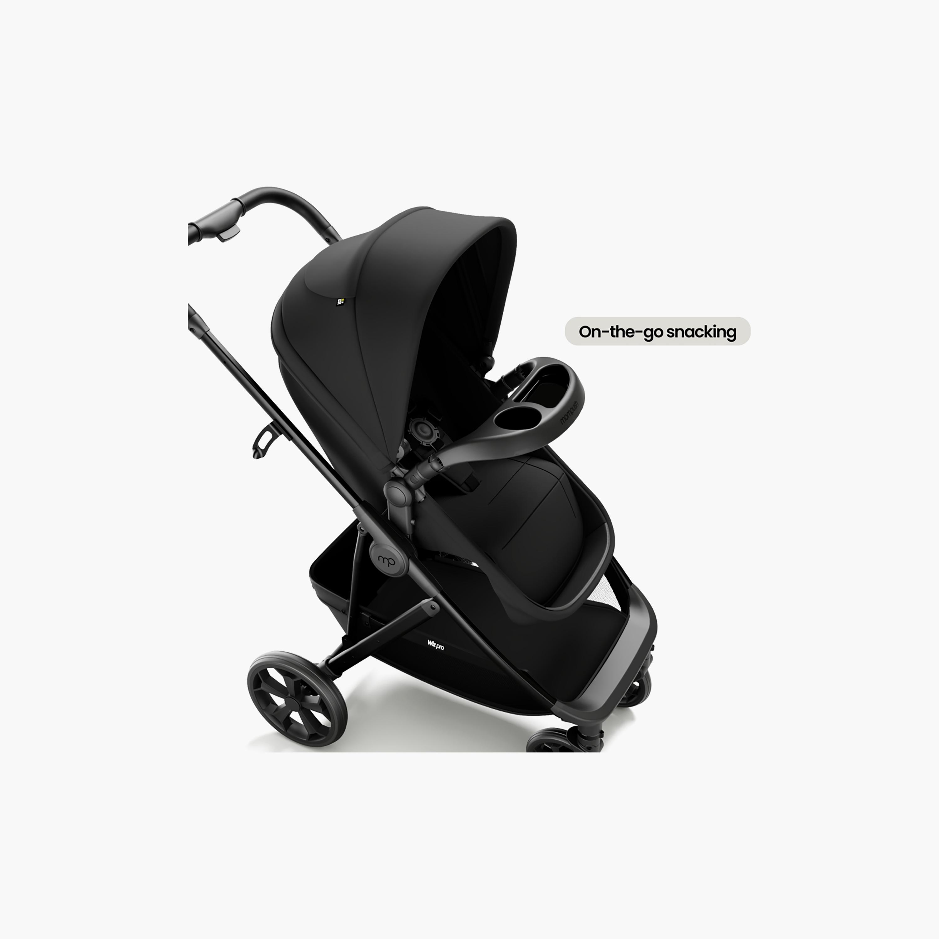 Mompush 4-In-1 Wiz Pro Stroller with Newborn Mode & Detachable Snack Tray-baby-gear-strollersandprams-strollers-image-8