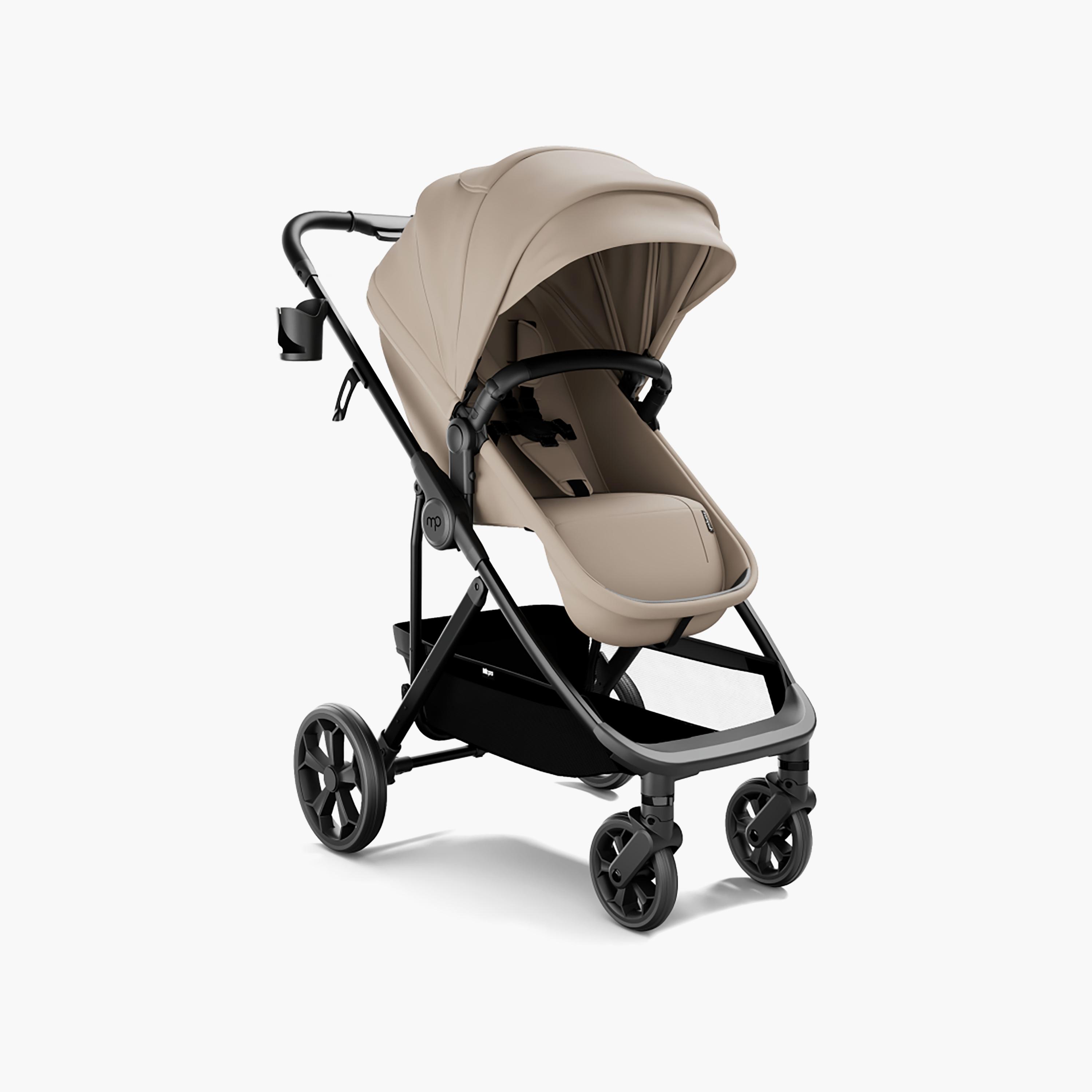 Mompush 4-In-1 Wiz Pro Stroller with Newborn Mode & Detachable Snack Tray-baby-gear-strollersandprams-strollers-image-1
