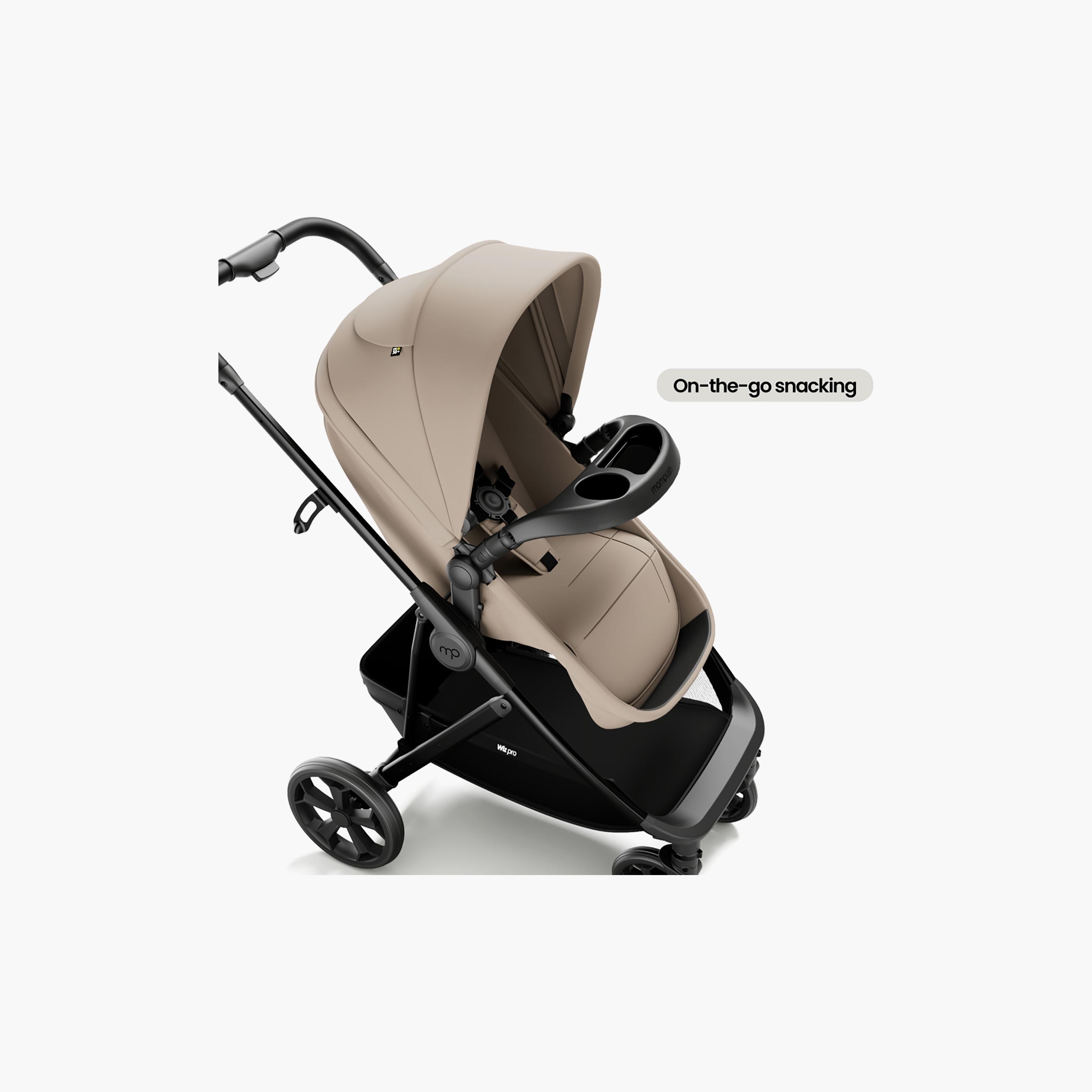 Mompush 4-In-1 Wiz Pro Stroller with Newborn Mode & Detachable Snack Tray-baby-gear-strollersandprams-strollers-image-10