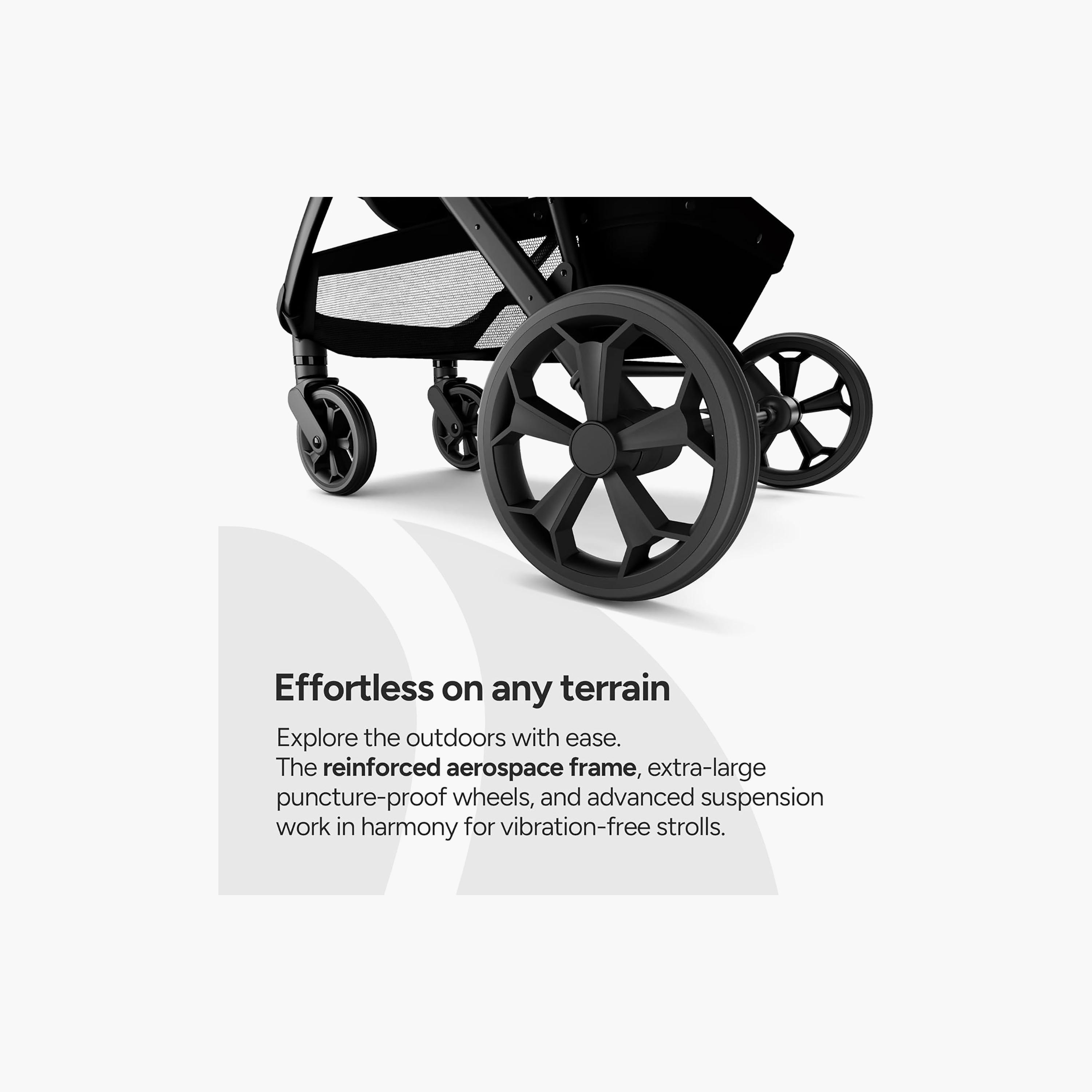 Mompush 4-In-1 Wiz Pro Stroller with Newborn Mode & Detachable Snack Tray-baby-gear-strollersandprams-strollers-image-4