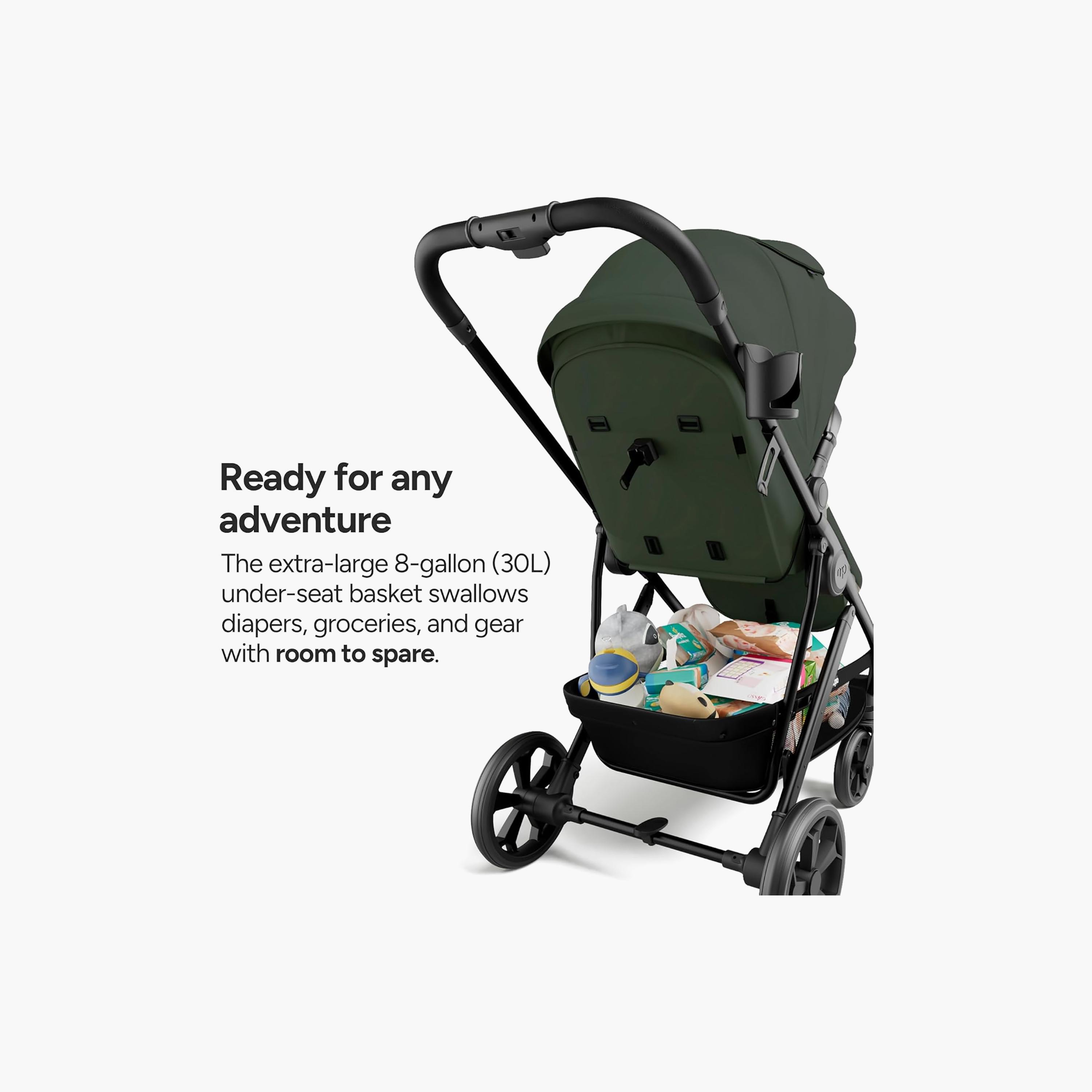 Mompush 4-In-1 Wiz Pro Stroller with Newborn Mode & Detachable Snack Tray-baby-gear-strollersandprams-strollers-image-6