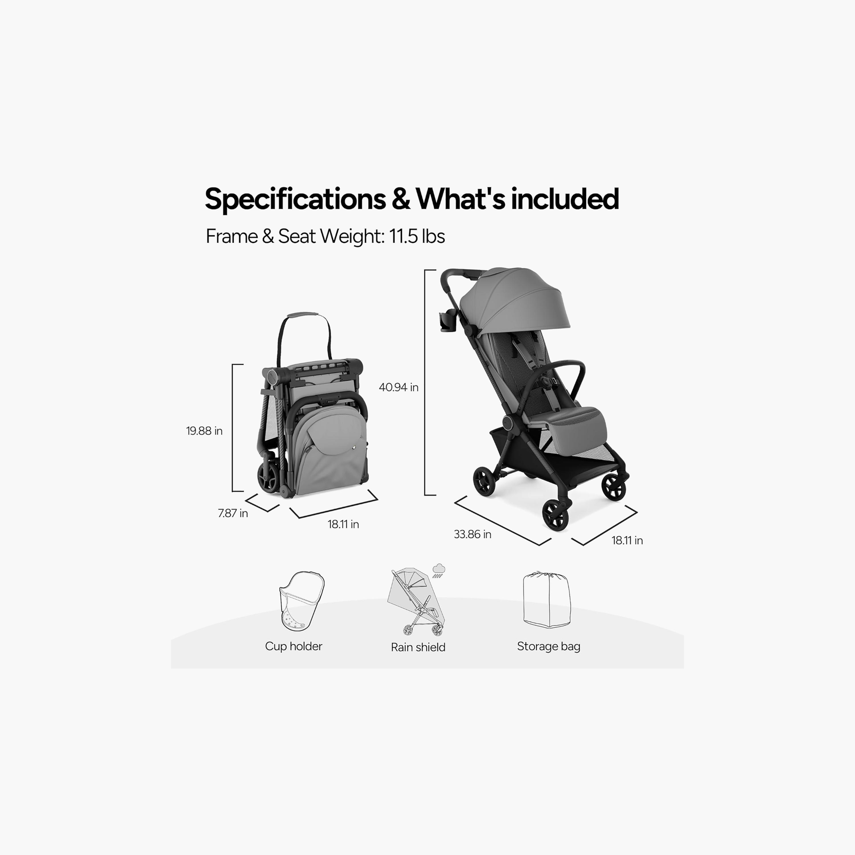 Mompush Nexis Carbon Ultra-Lightweight Auto-Fold Stroller with Storage Bag-baby-gear-strollersandprams-strollers-image-2