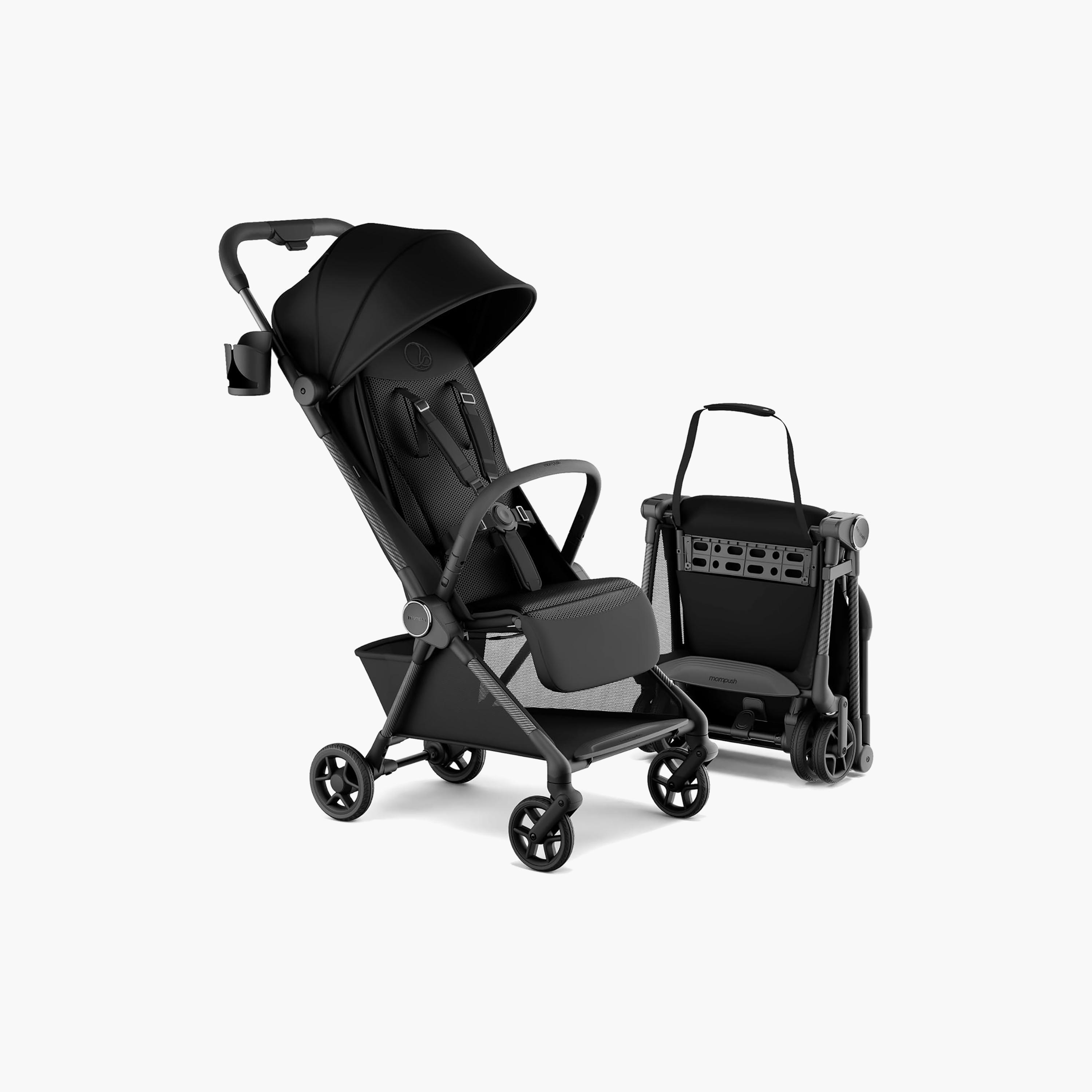 Mompush Nexis Carbon Ultra-Lightweight Auto-Fold Stroller with Storage Bag-baby-gear-strollersandprams-strollers-image-3