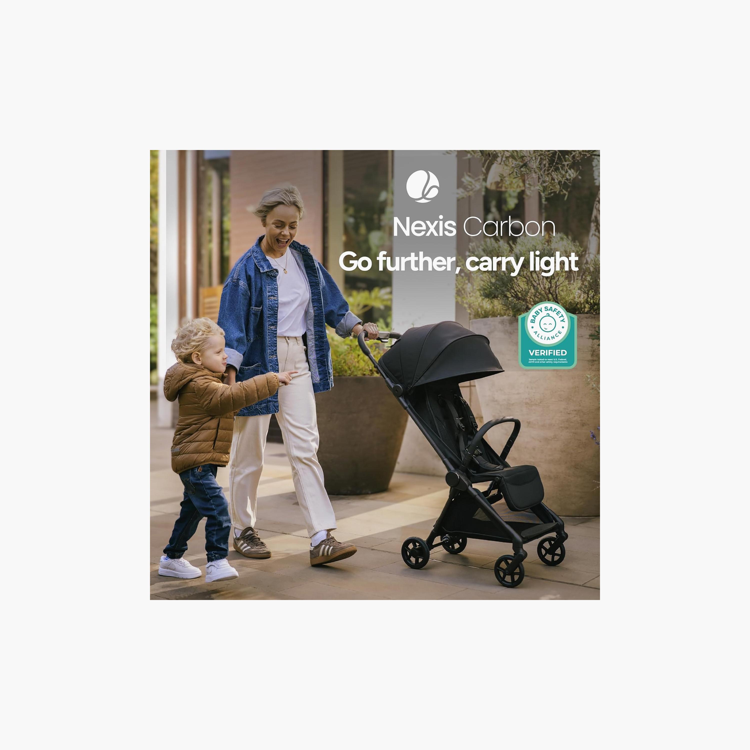 Mompush Nexis Carbon Ultra-Lightweight Auto-Fold Stroller with Storage Bag-baby-gear-strollersandprams-strollers-image-8