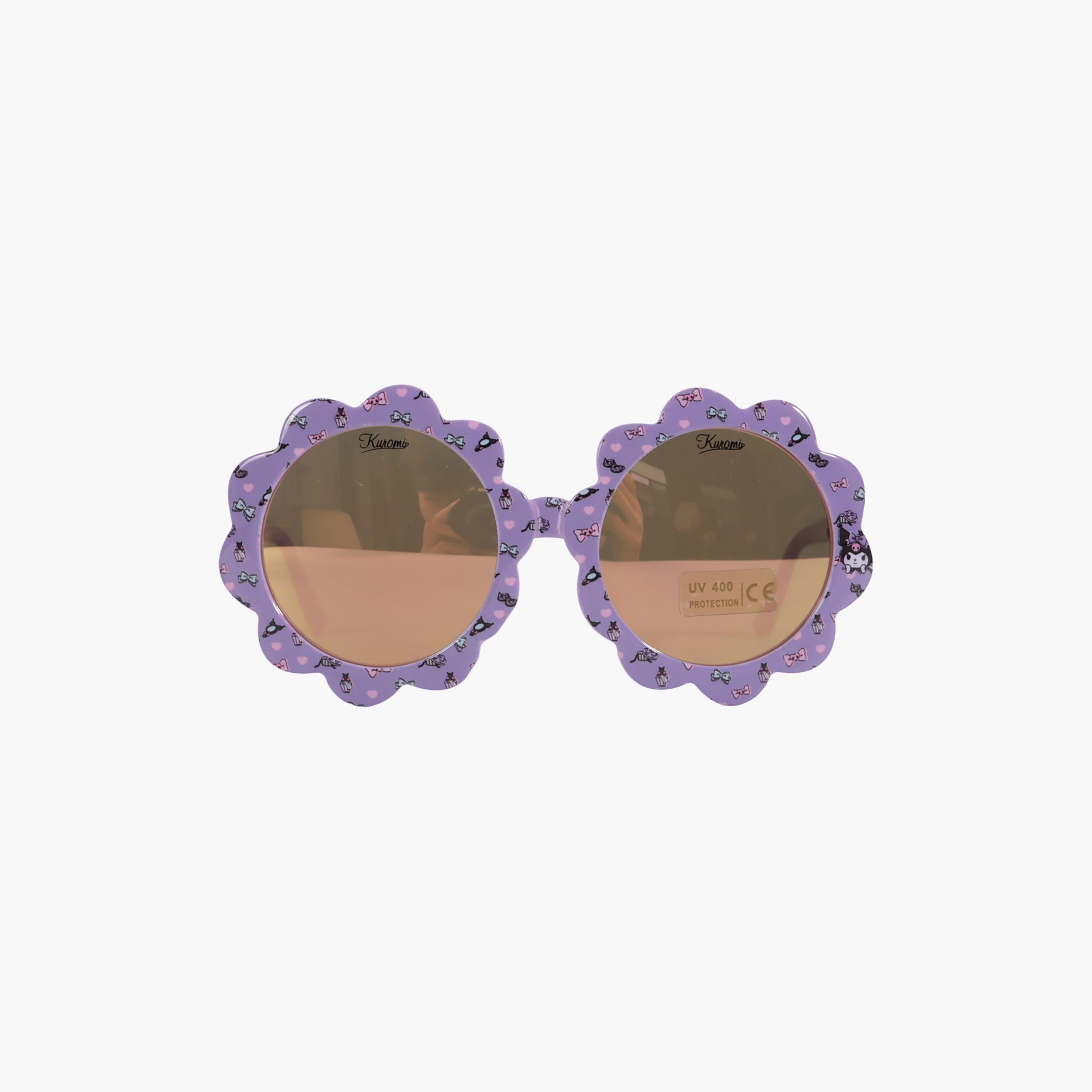 نظارة شمسية على شكل وردة بتصميم كورومي من سانريو-girls-accessories-sunglasses-image-1
