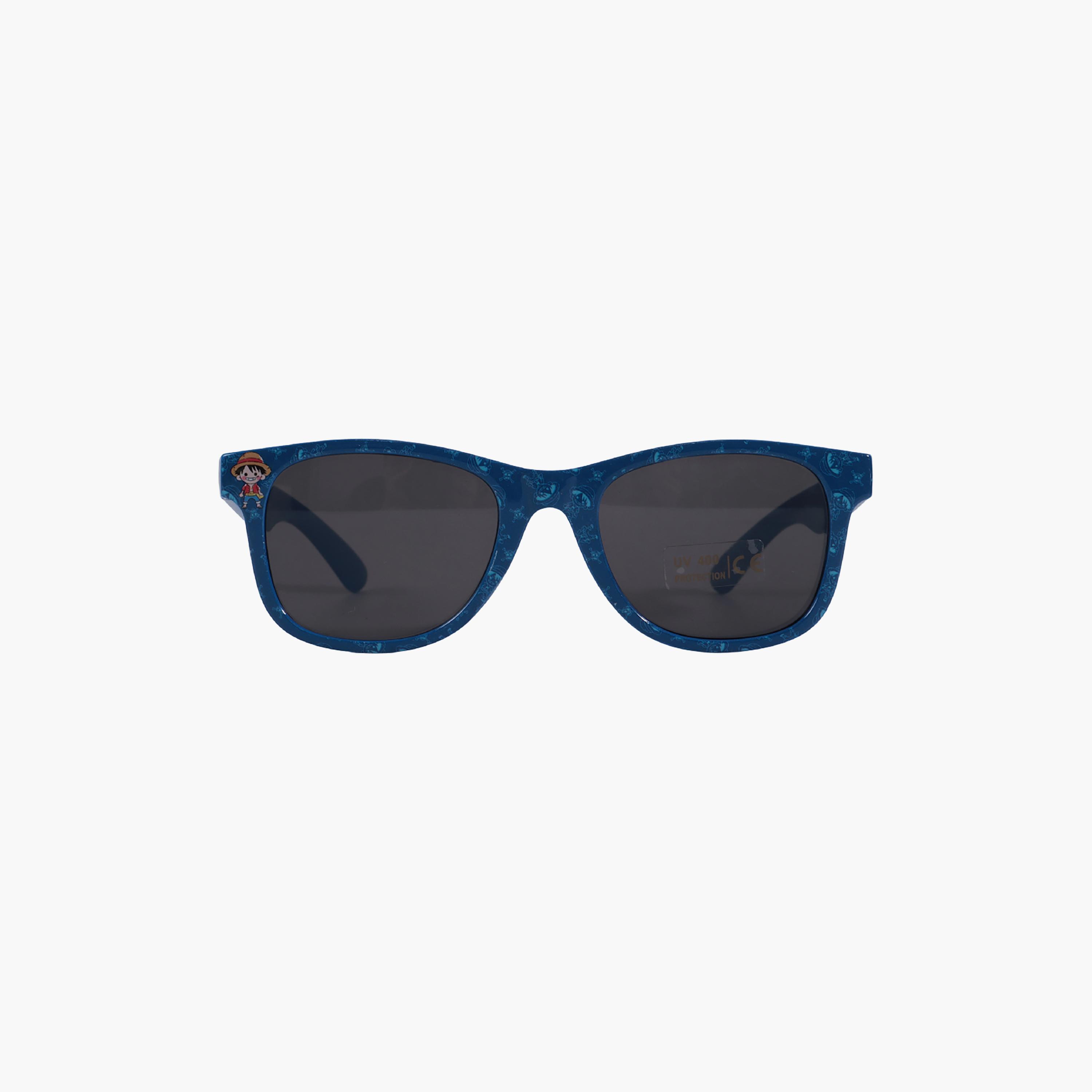 نظارة شمسية مطبوعة برسومات بتصميم أنمي ون بيس مع حماية من الأشعة فوق البنفسجية-boys-accessories-sunglasses-image-1